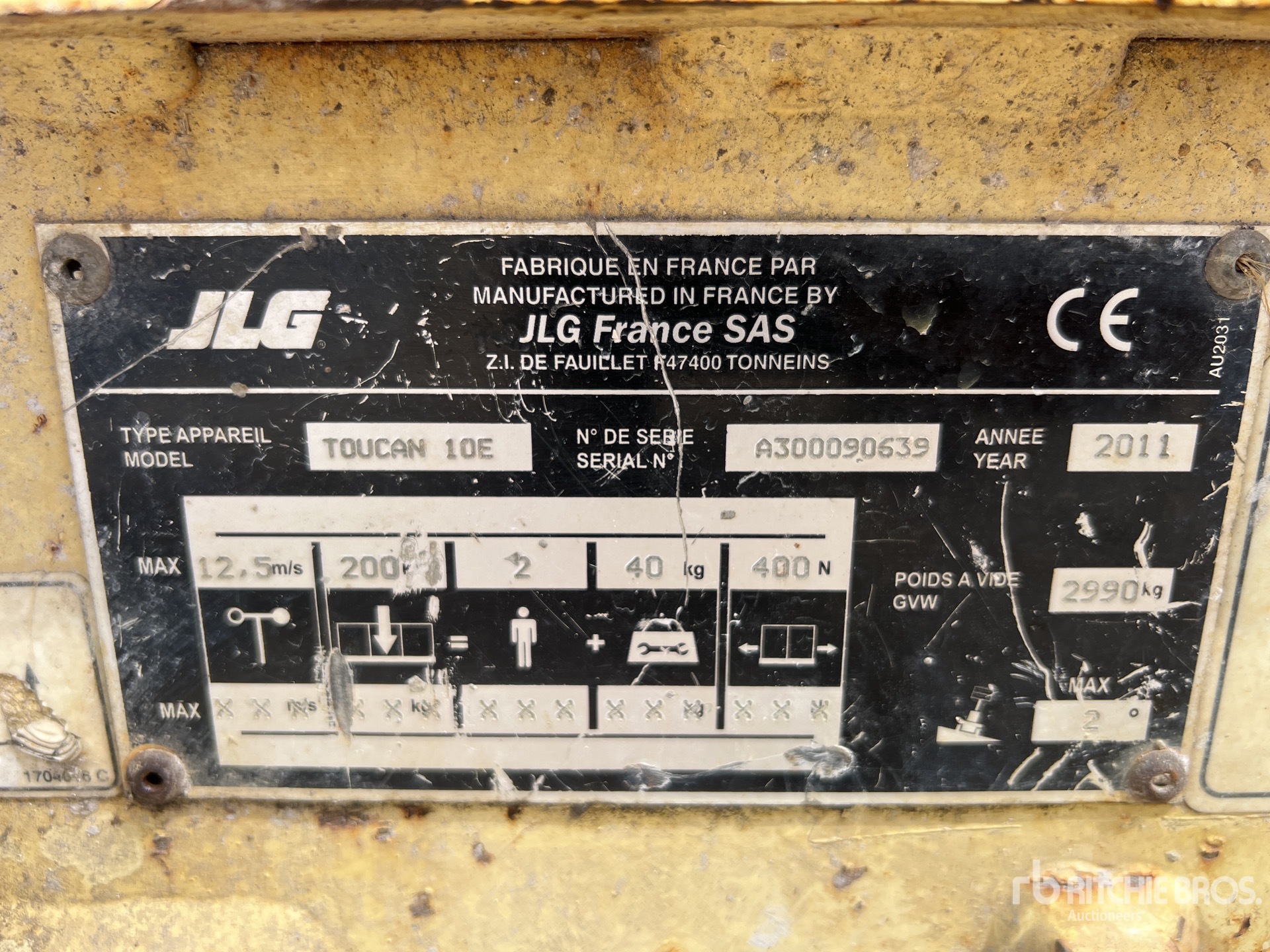 2011 JLG TOUCAN 10E
