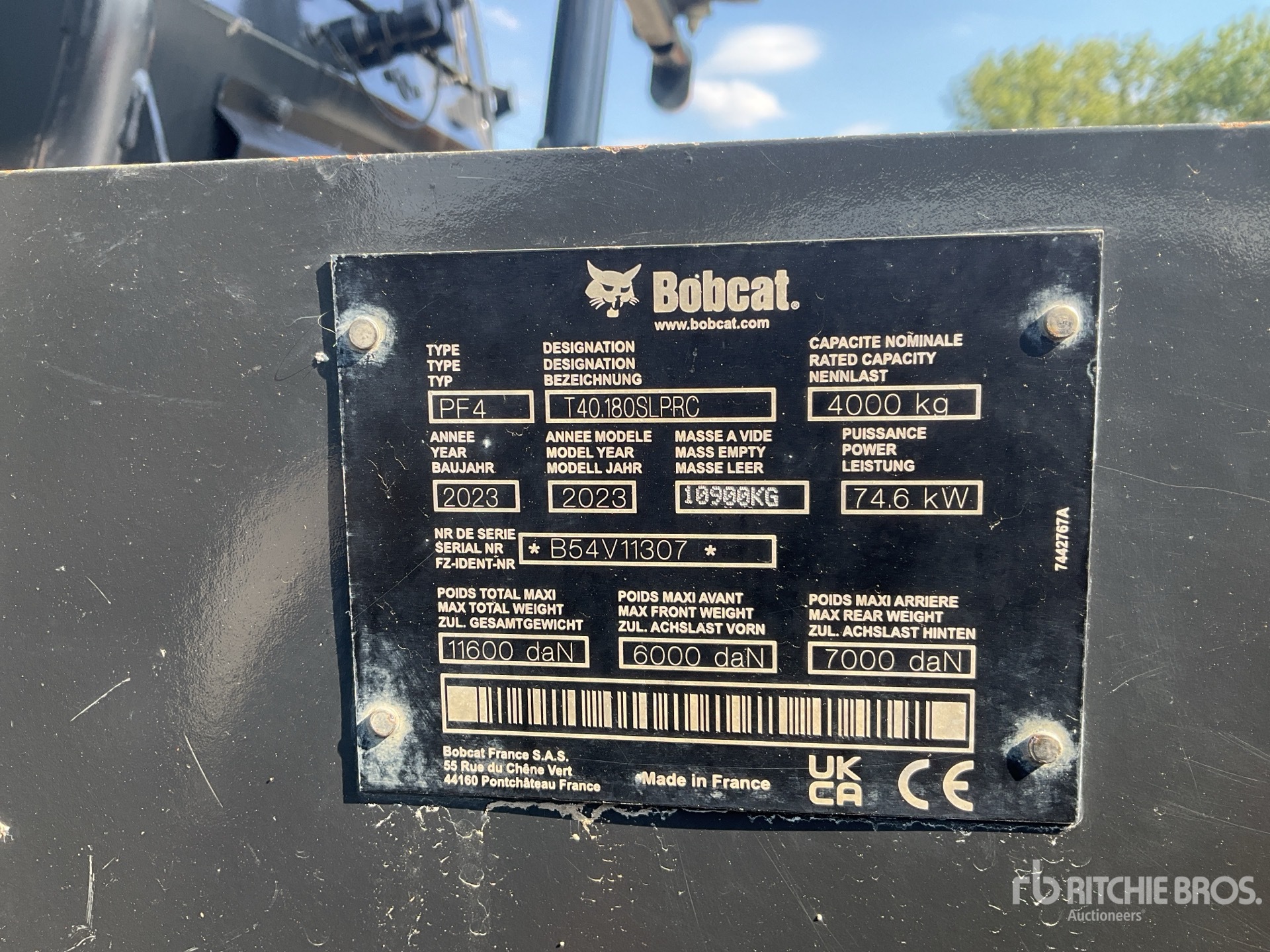 2023 Bobcat T40.180SLPRC