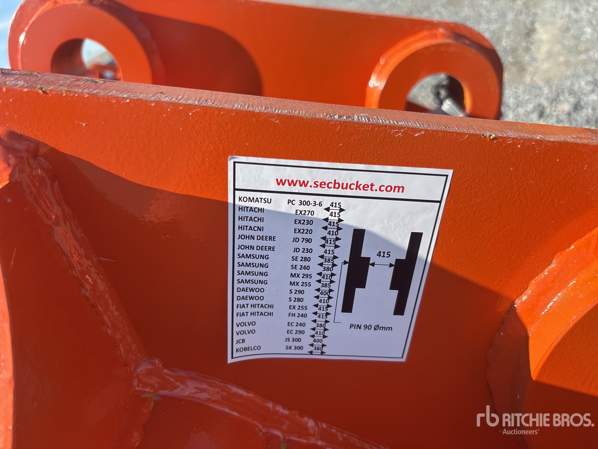 SEC 1730 mm Skeleton (Unused)