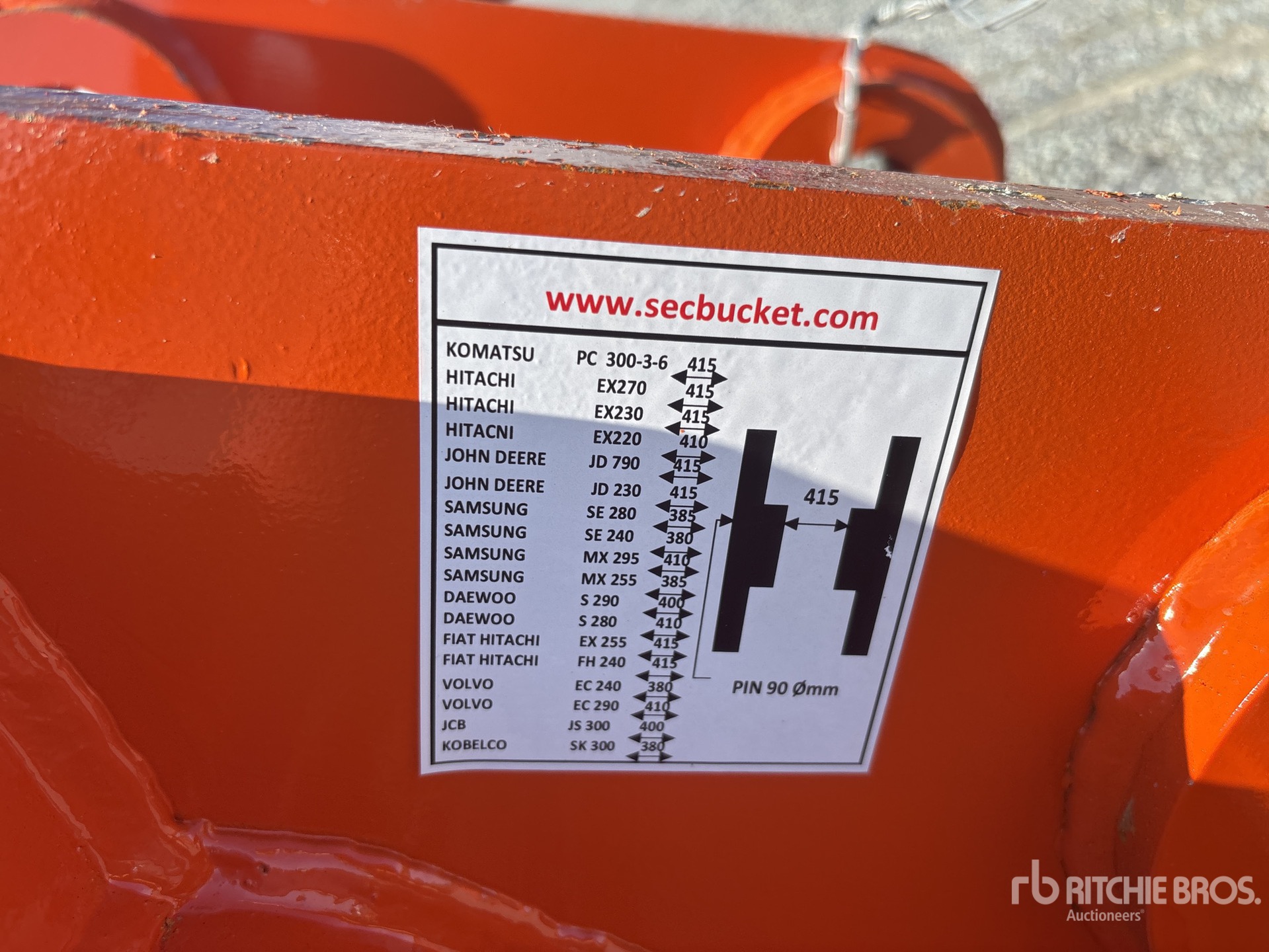 SEC 1720 MM SKELETON (UNUSED)