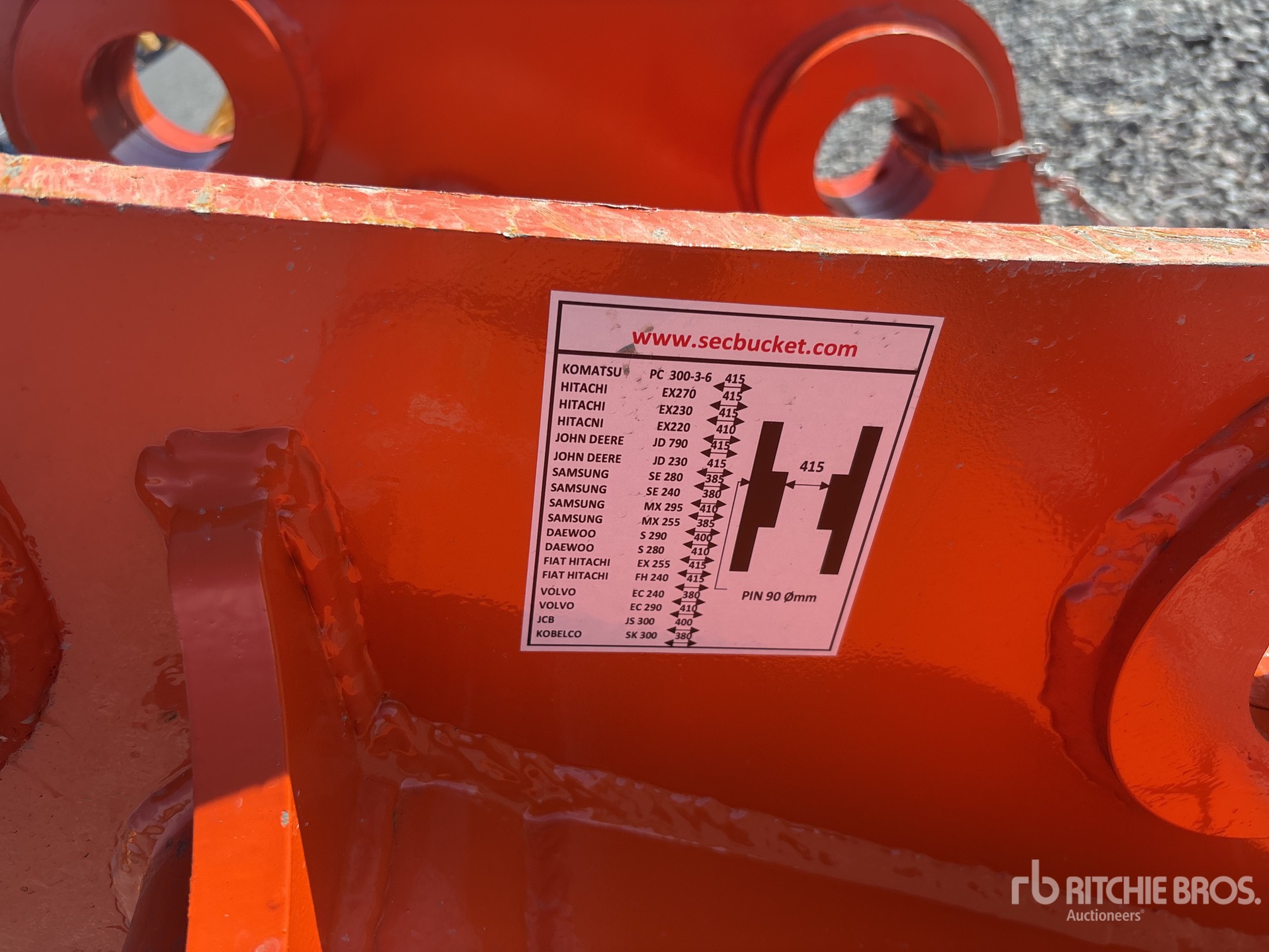SEC 2110 mm Cleanup 83 in. to fit ZX27 ...