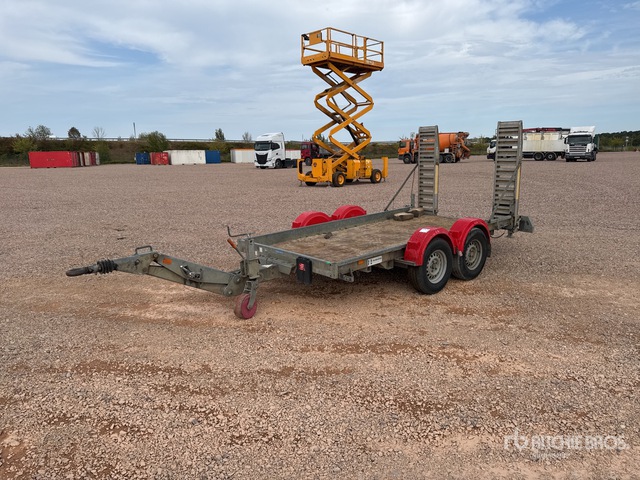 2012 Hubiere H212L14CF Equipment Trailer