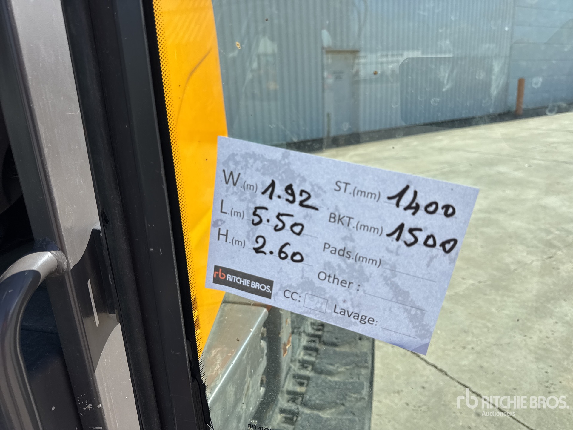 2017 Volvo ECR50D FAP