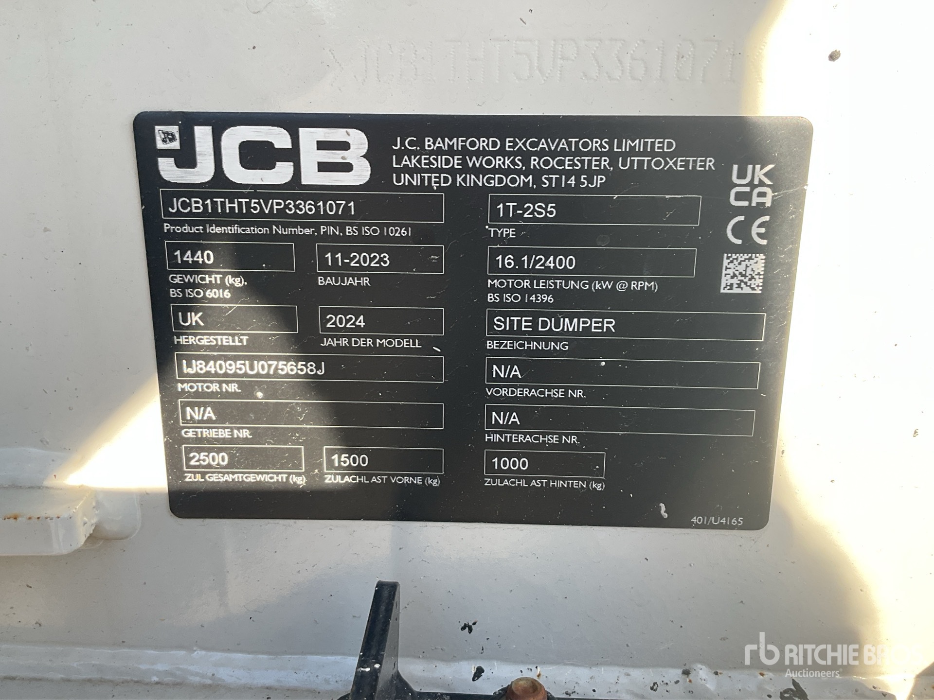 2023 JCB 1T-2S
