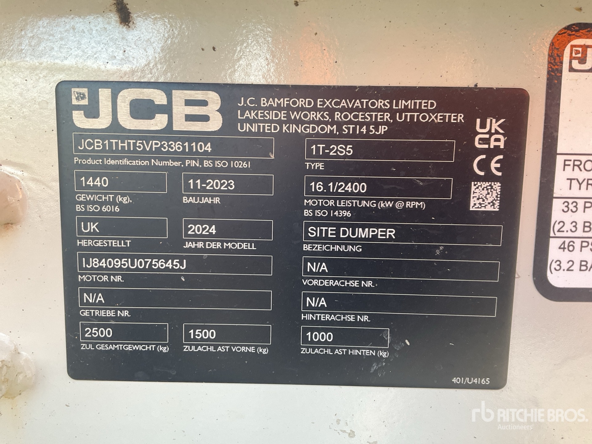 2023 JCB 1T-2S5
