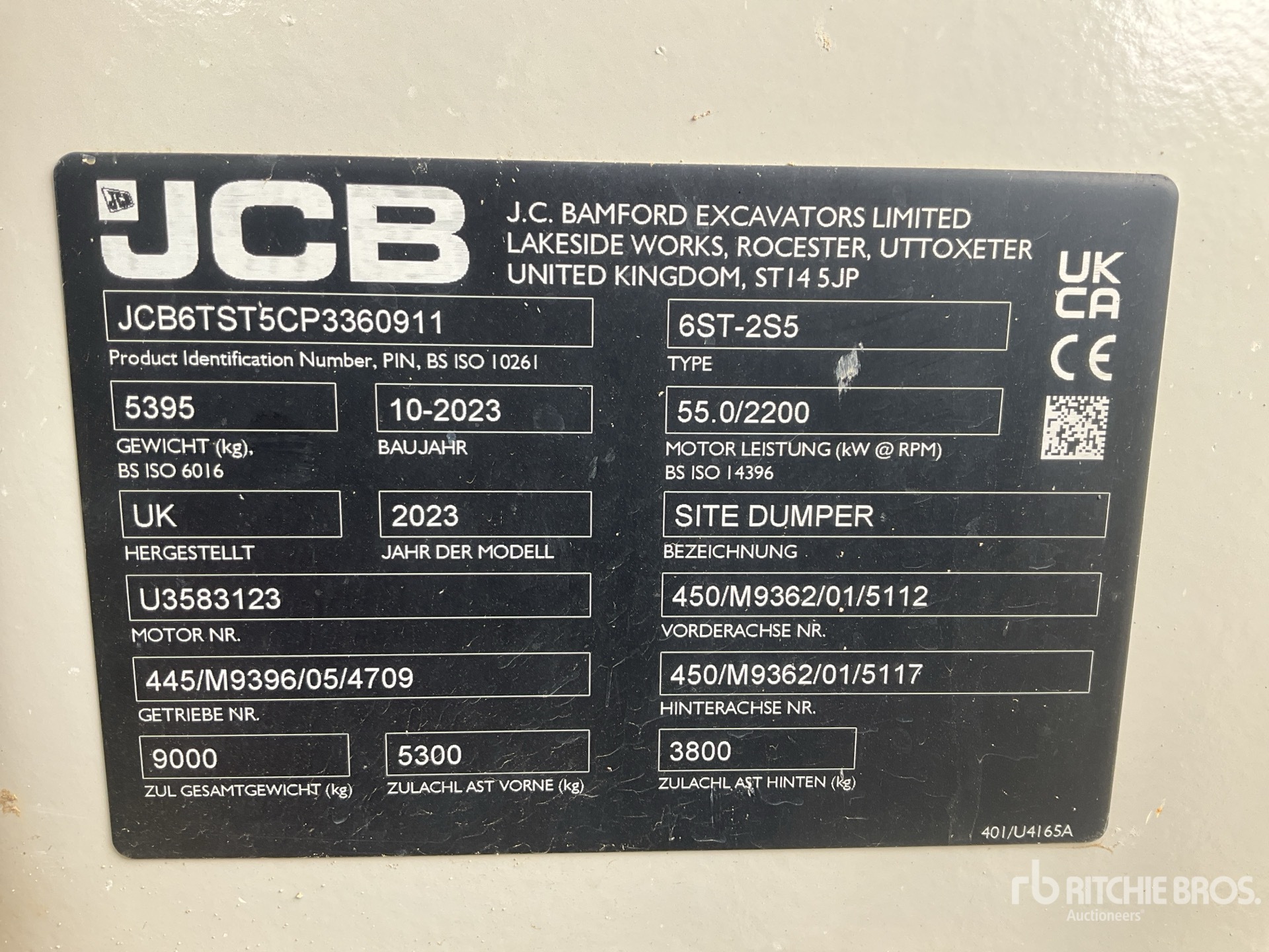 2023 JCB 6ST-2S5
