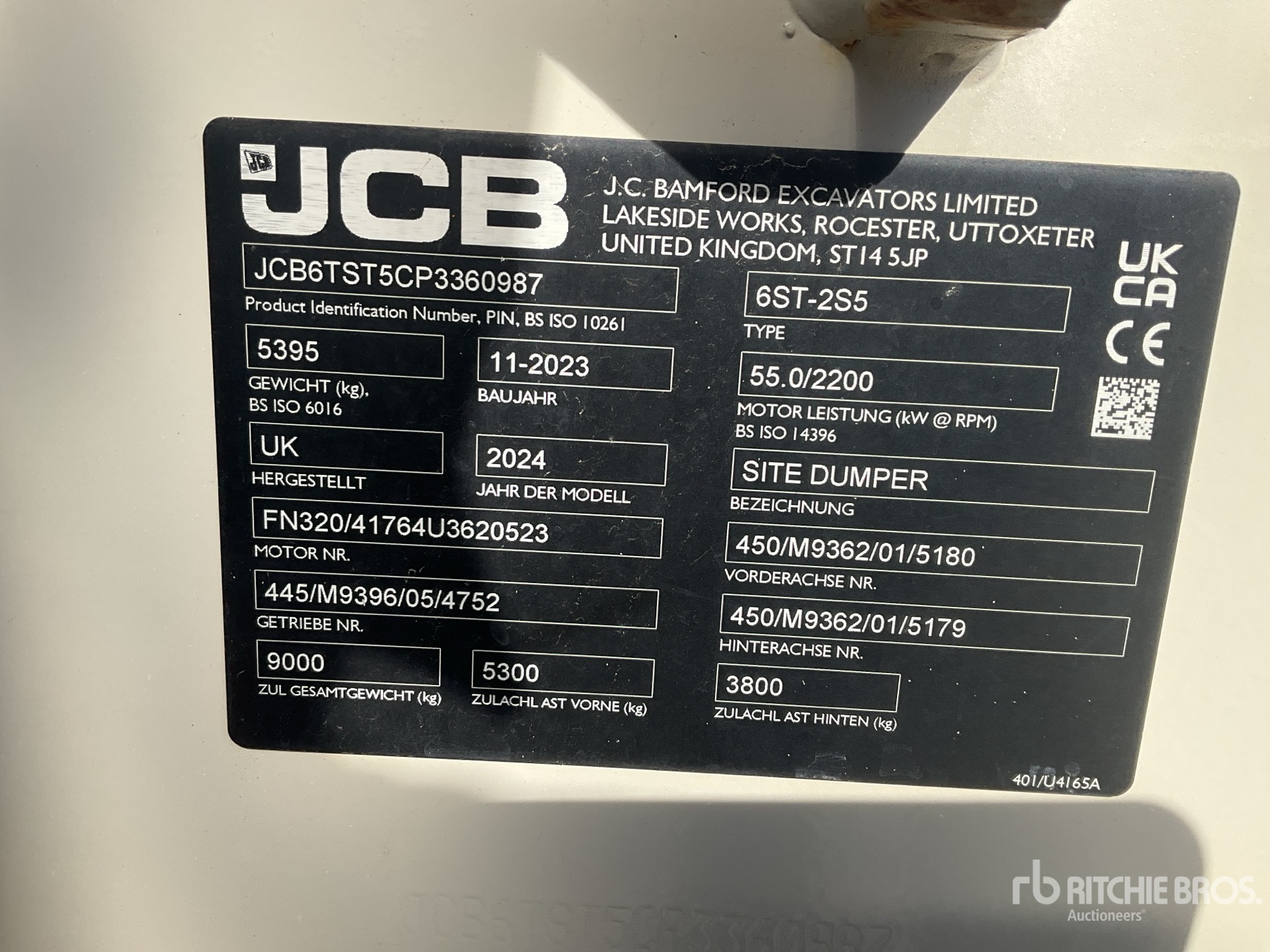 2023 JCB 6ST-2S5