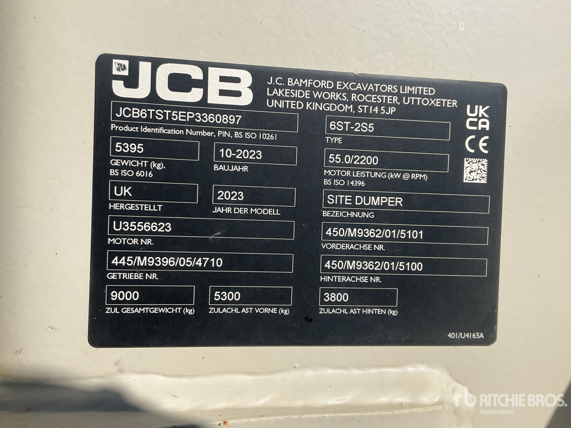 2023 JCB 6ST-2S5