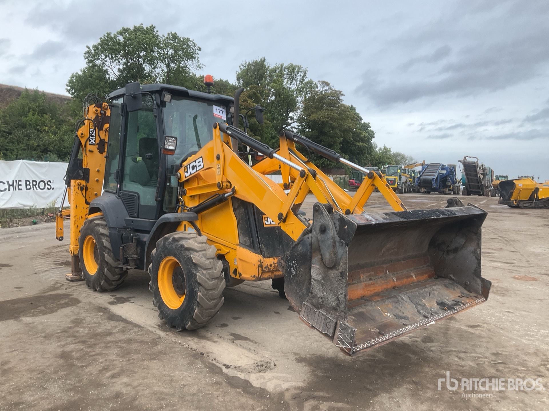 2016 JCB 3CX Compact Backhoe Loader