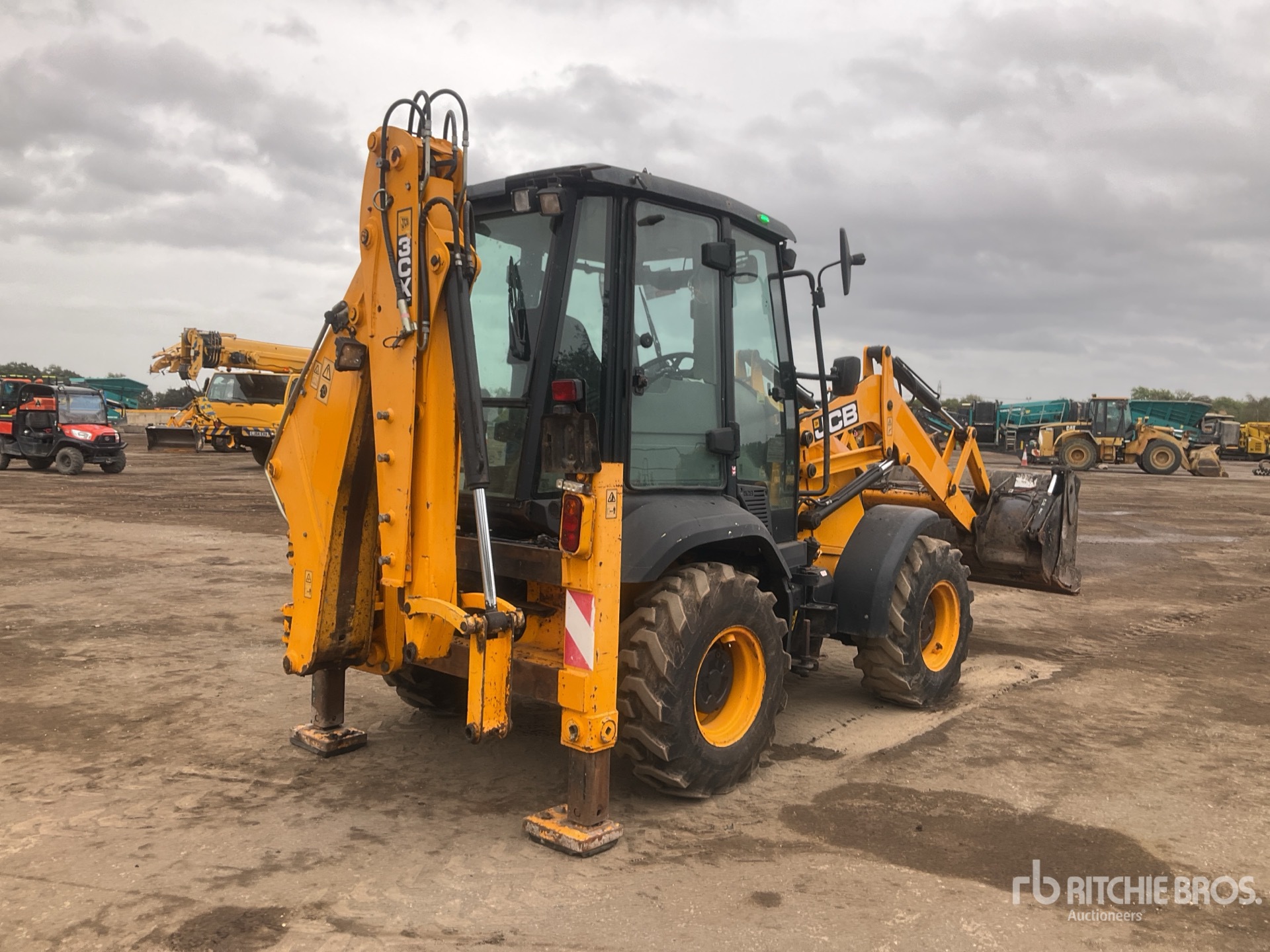 2016 JCB 3CX Compact Backhoe Loader