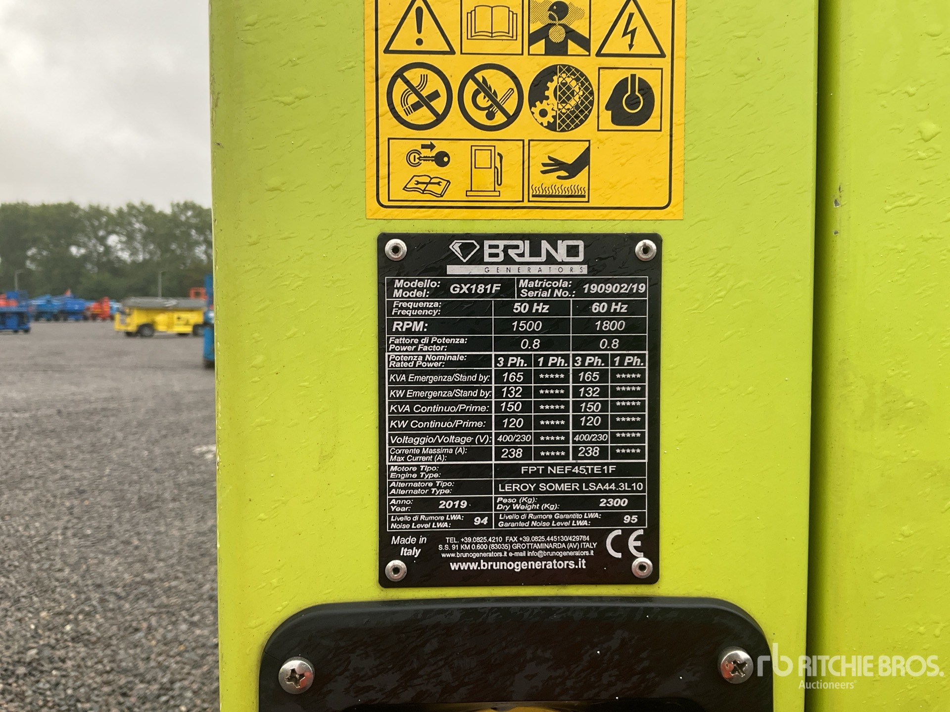 2019 Bruno GX181F