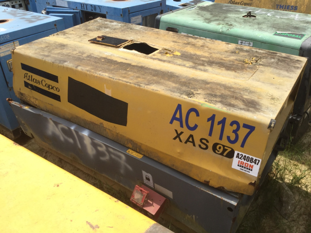 Atlas Copco XAS97DD Air Compressor