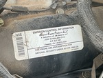Engine with Emission Certification Label