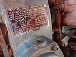 Engine with Emission Label
