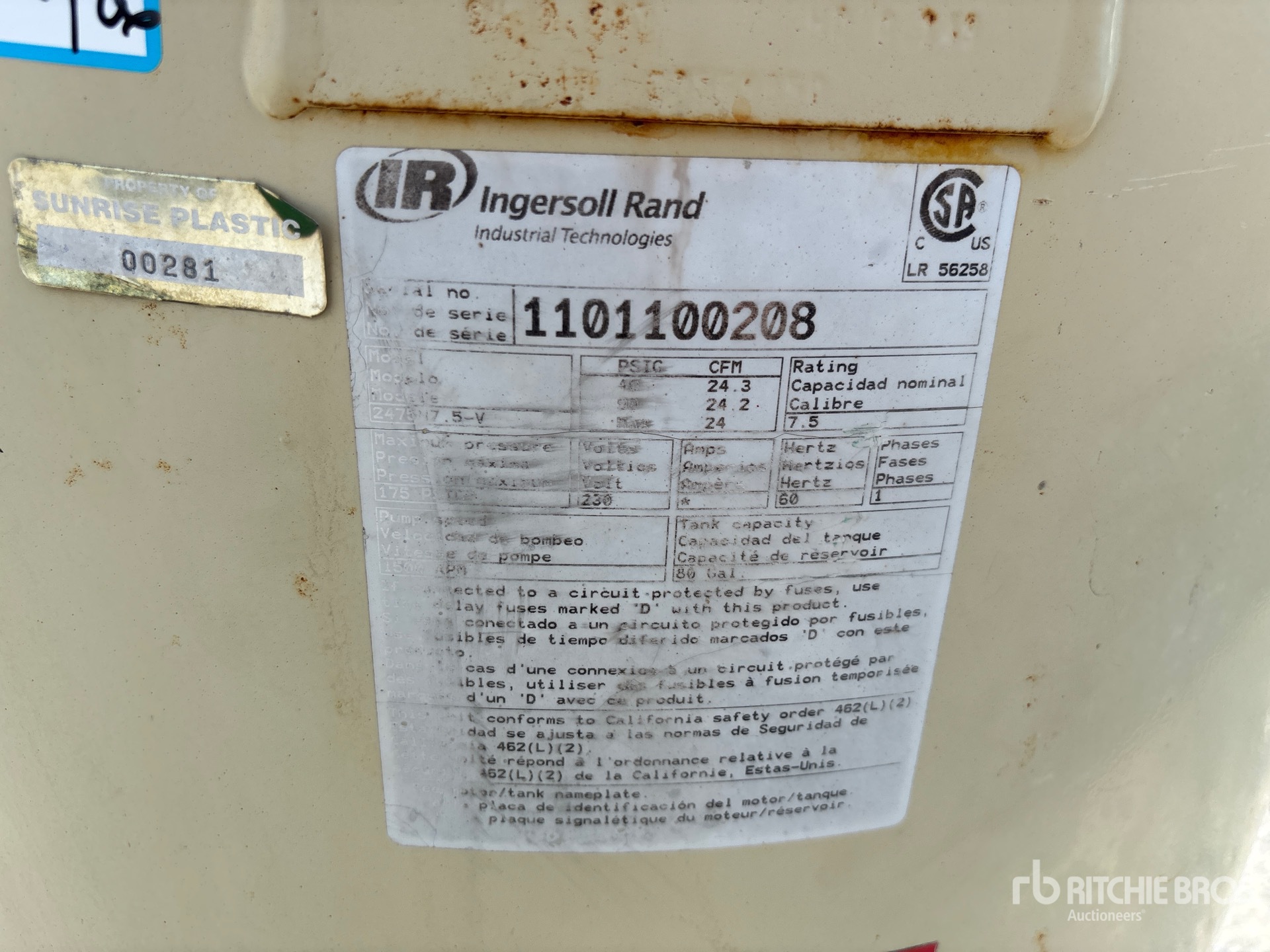 Ingersoll Rand 2475N7.5