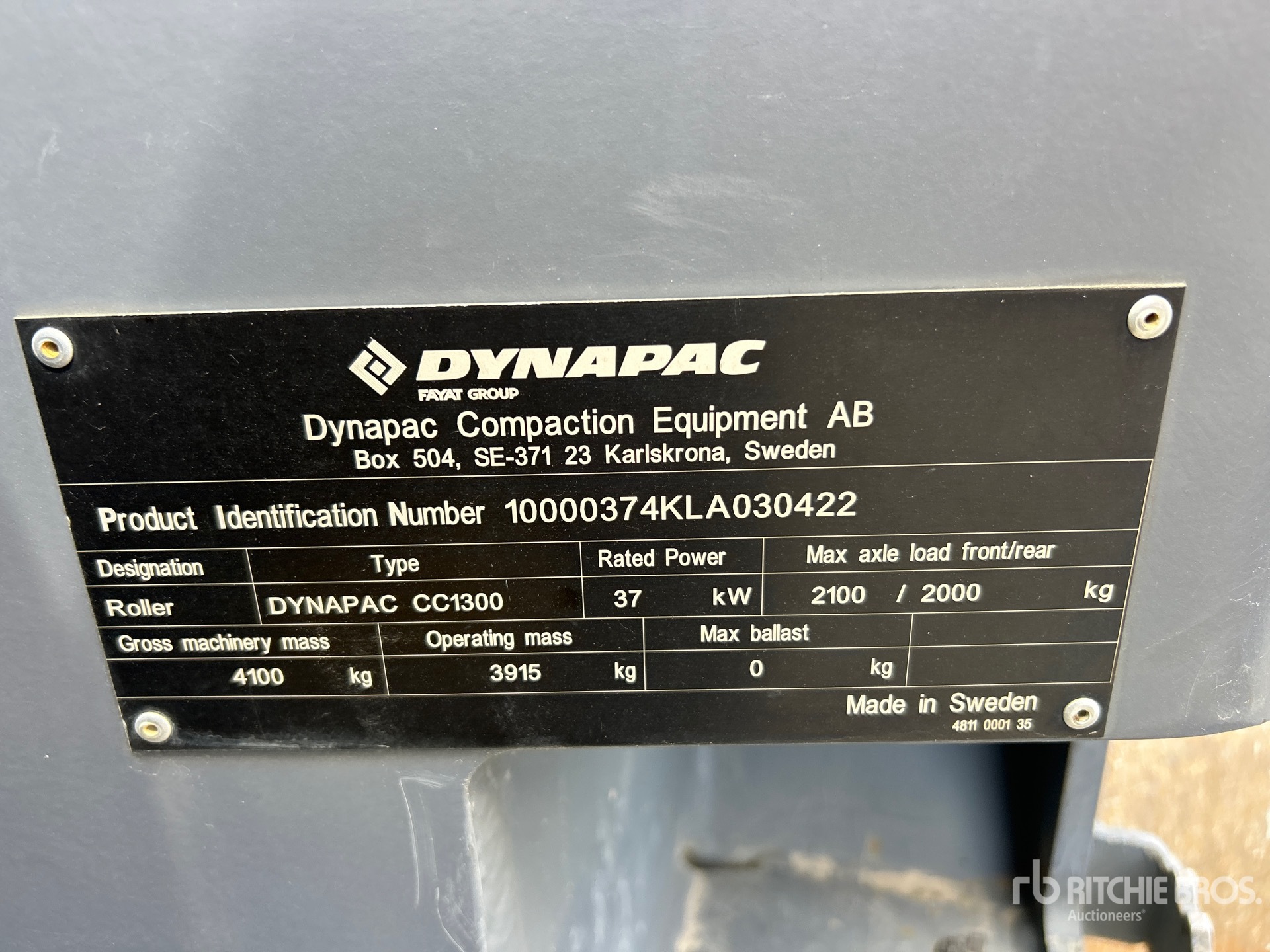 2020 Dynapac CC1300