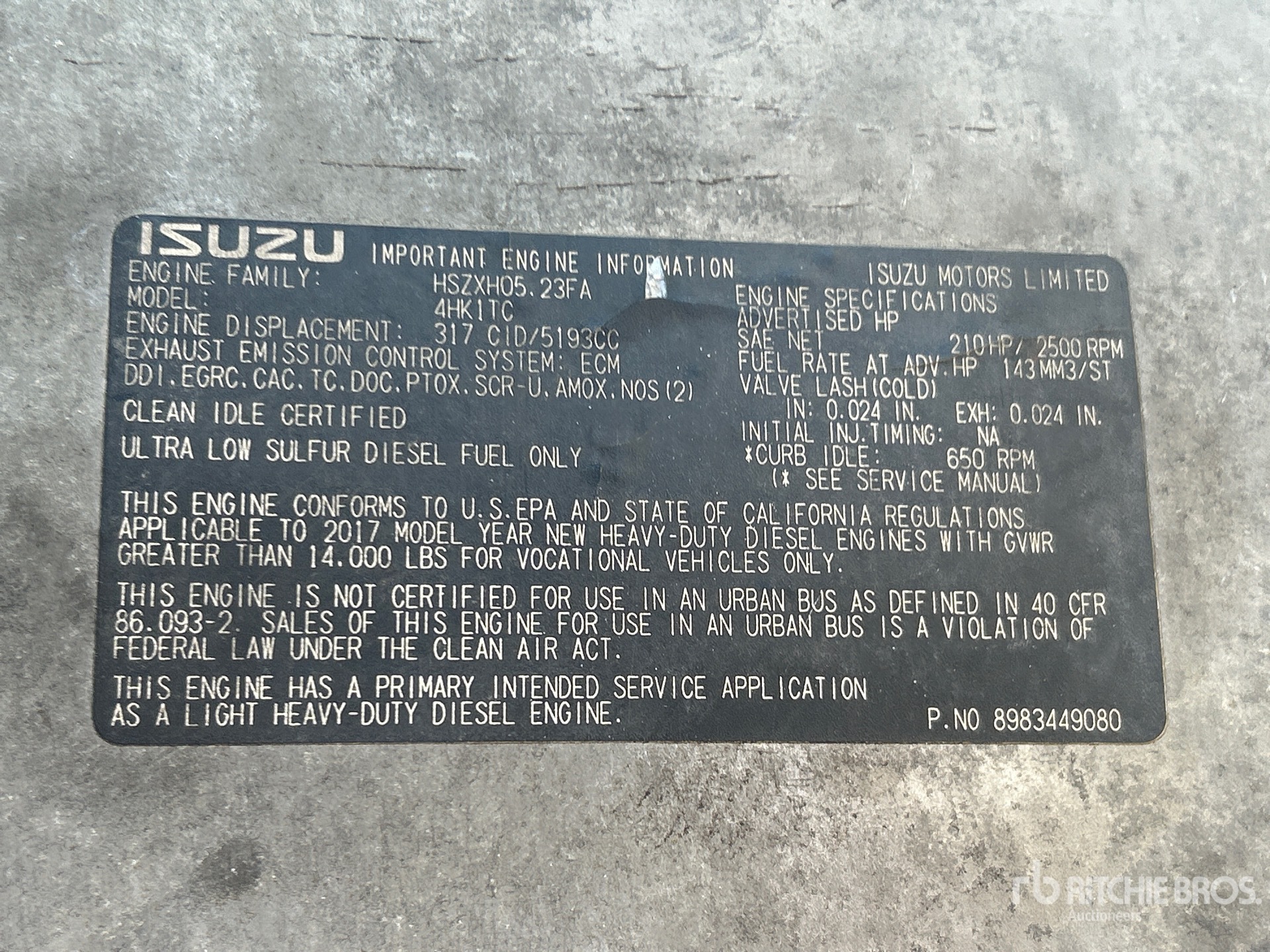 2018 Isuzu NPR
