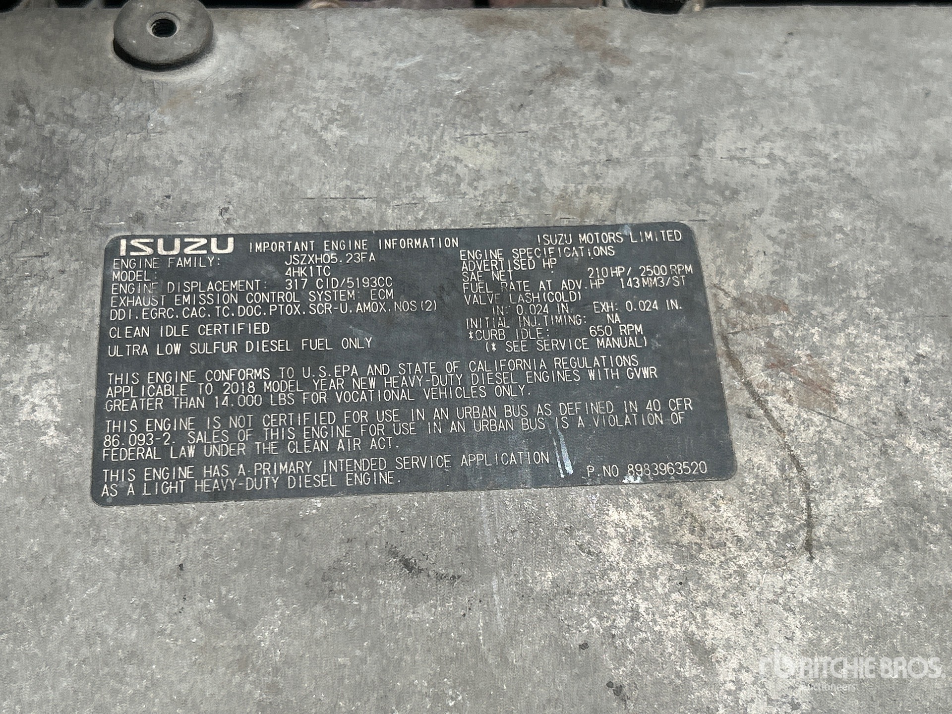 2019 Isuzu NPR