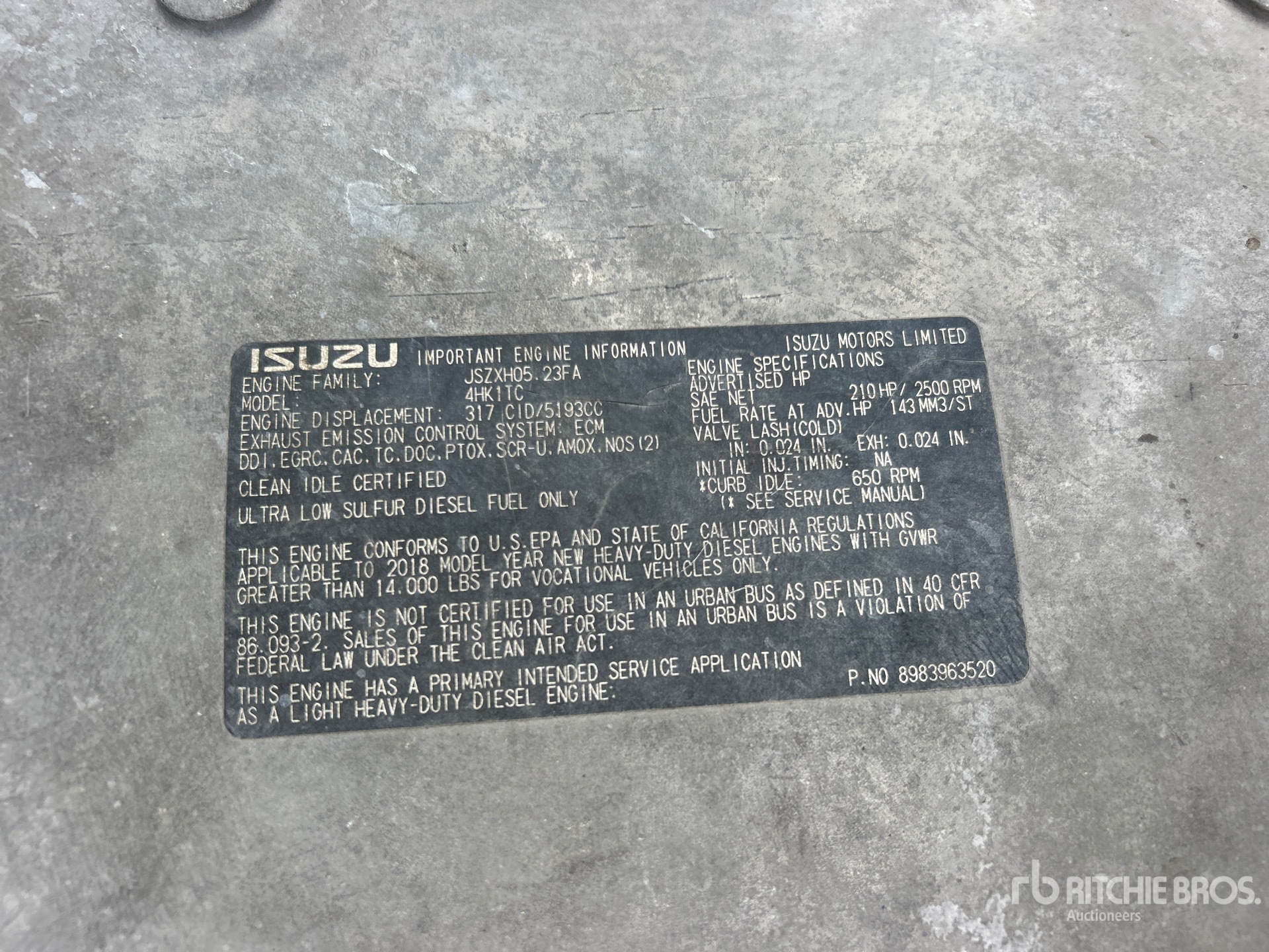 2019 Isuzu NPR