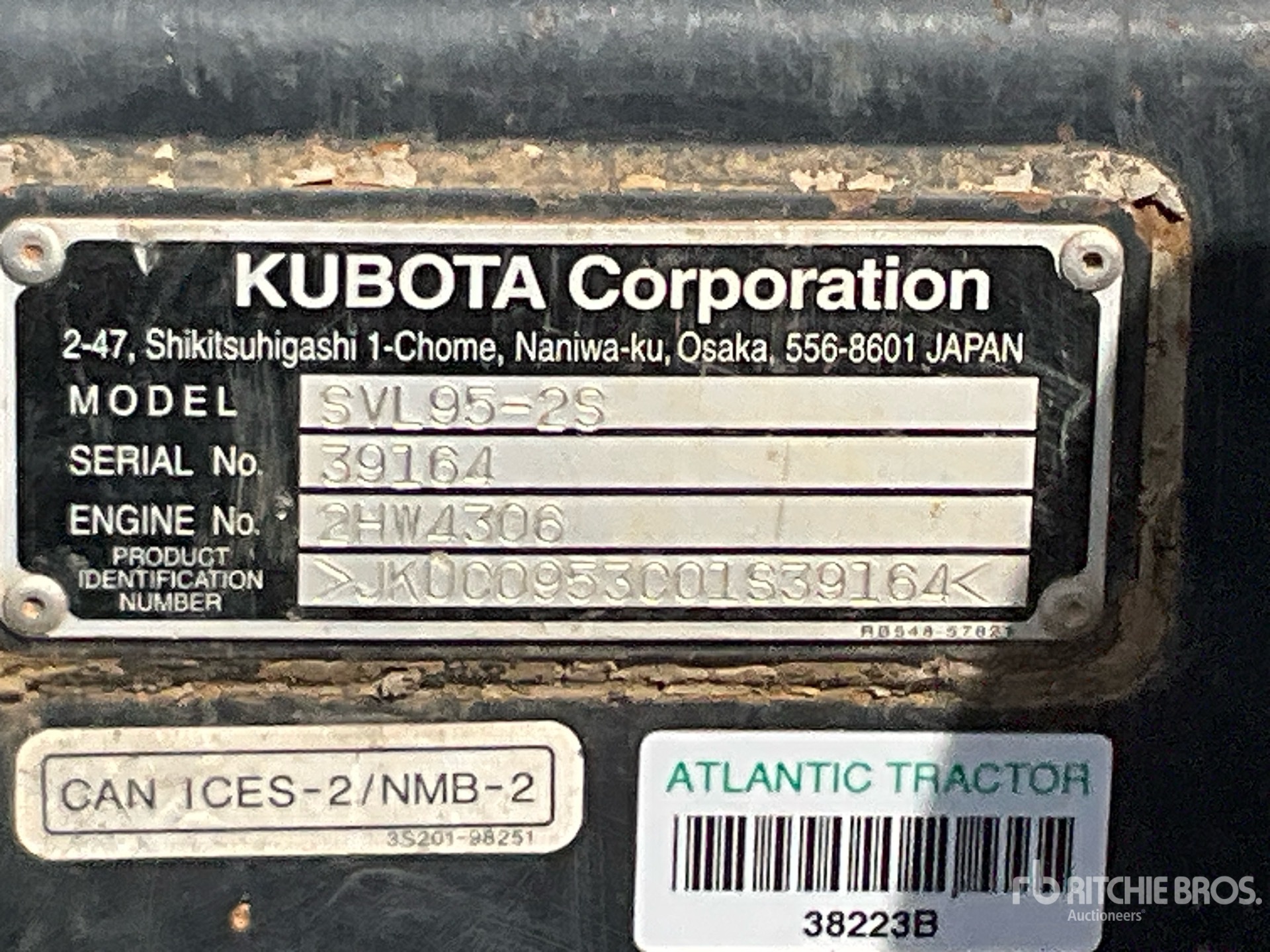 2020 Kubota SVL95