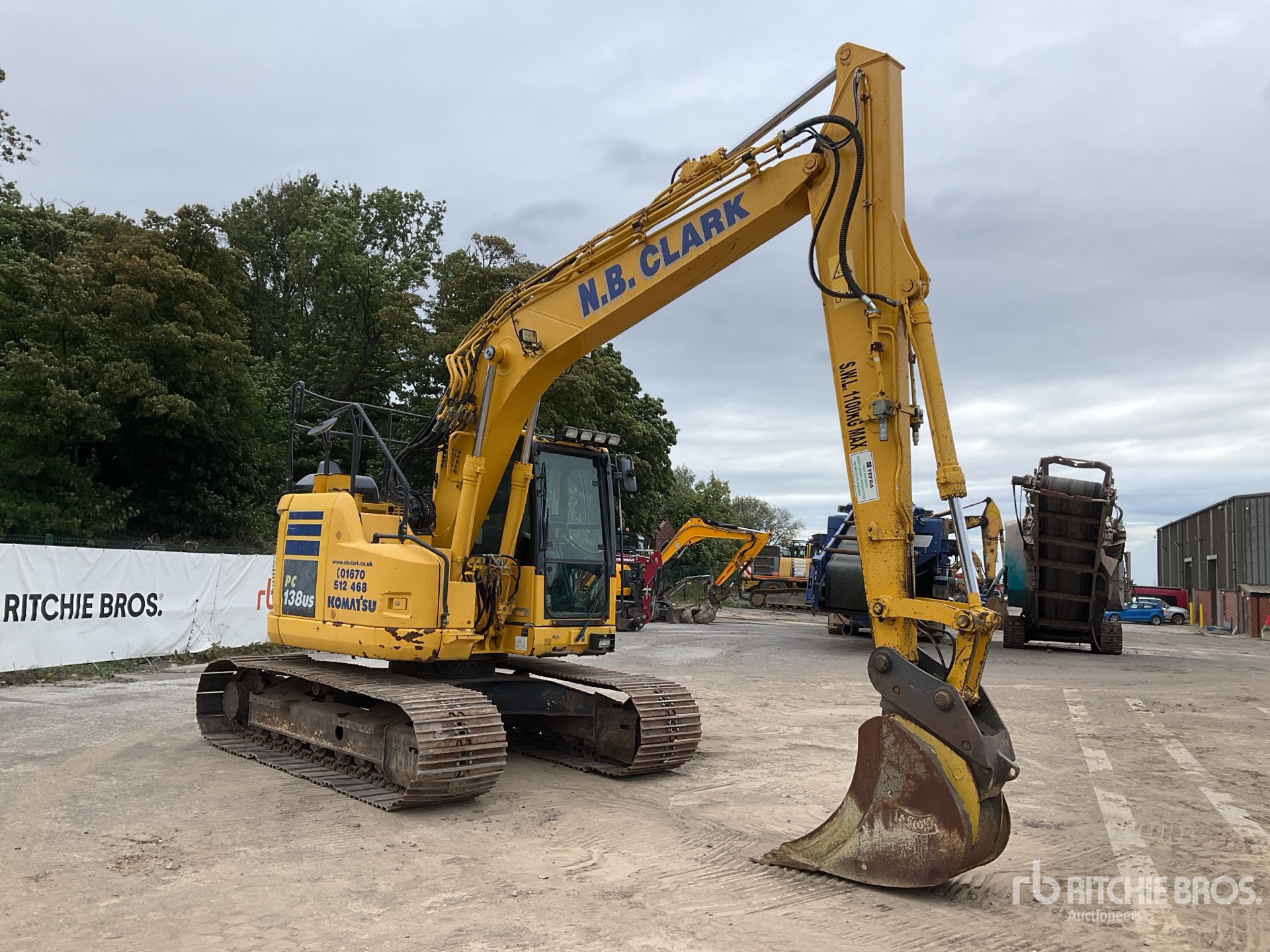 2016 Komatsu PC 138US-11
