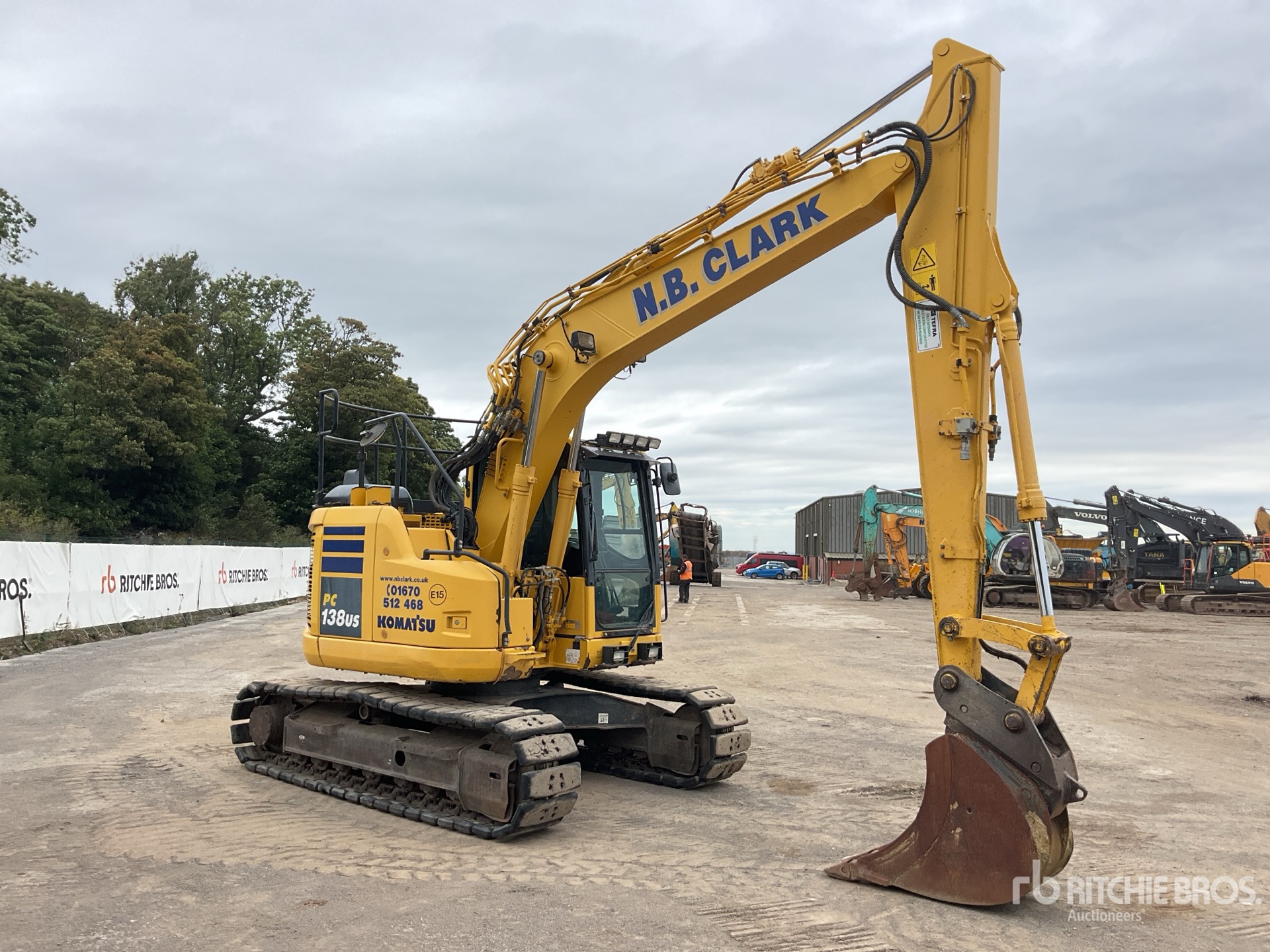 2016 Komatsu PC 138US-11