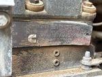 Engine with Emission Label