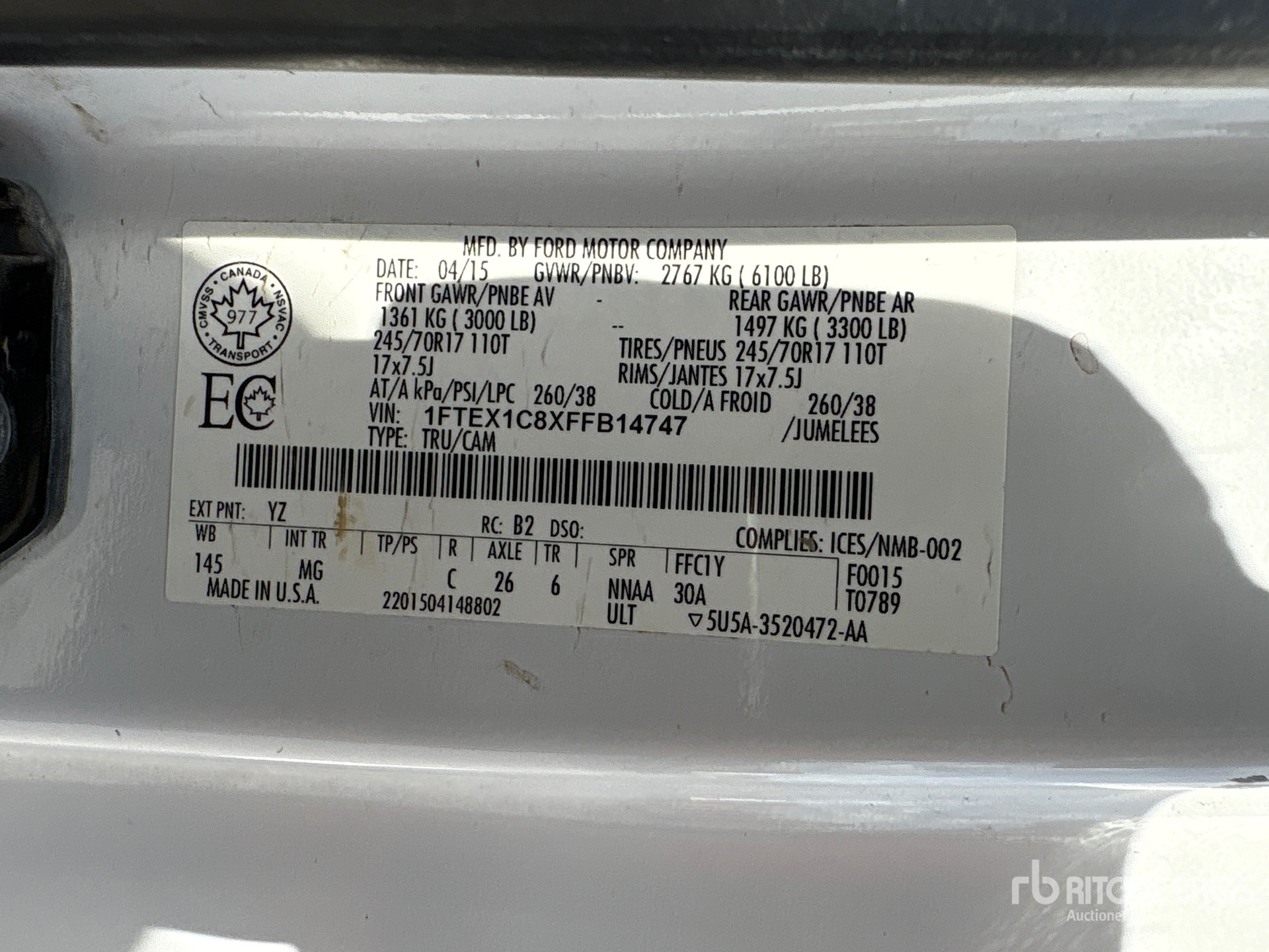 2015 Ford F-150