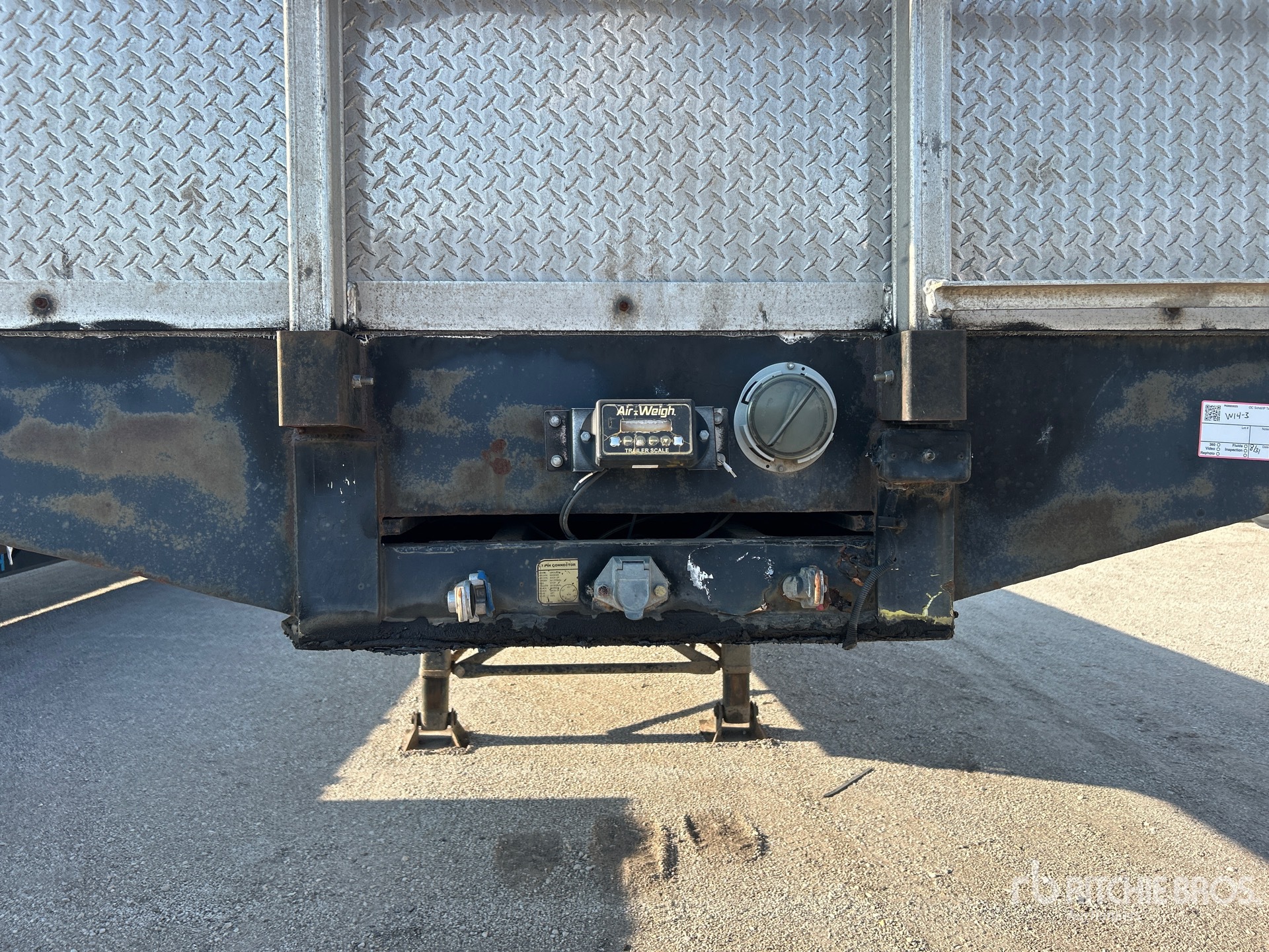2003 BWS 53 ft T/A Spread Axle