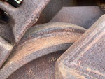 Undercarriage with Right Rear Idler