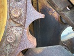 Undercarriage with Left Sprocket
