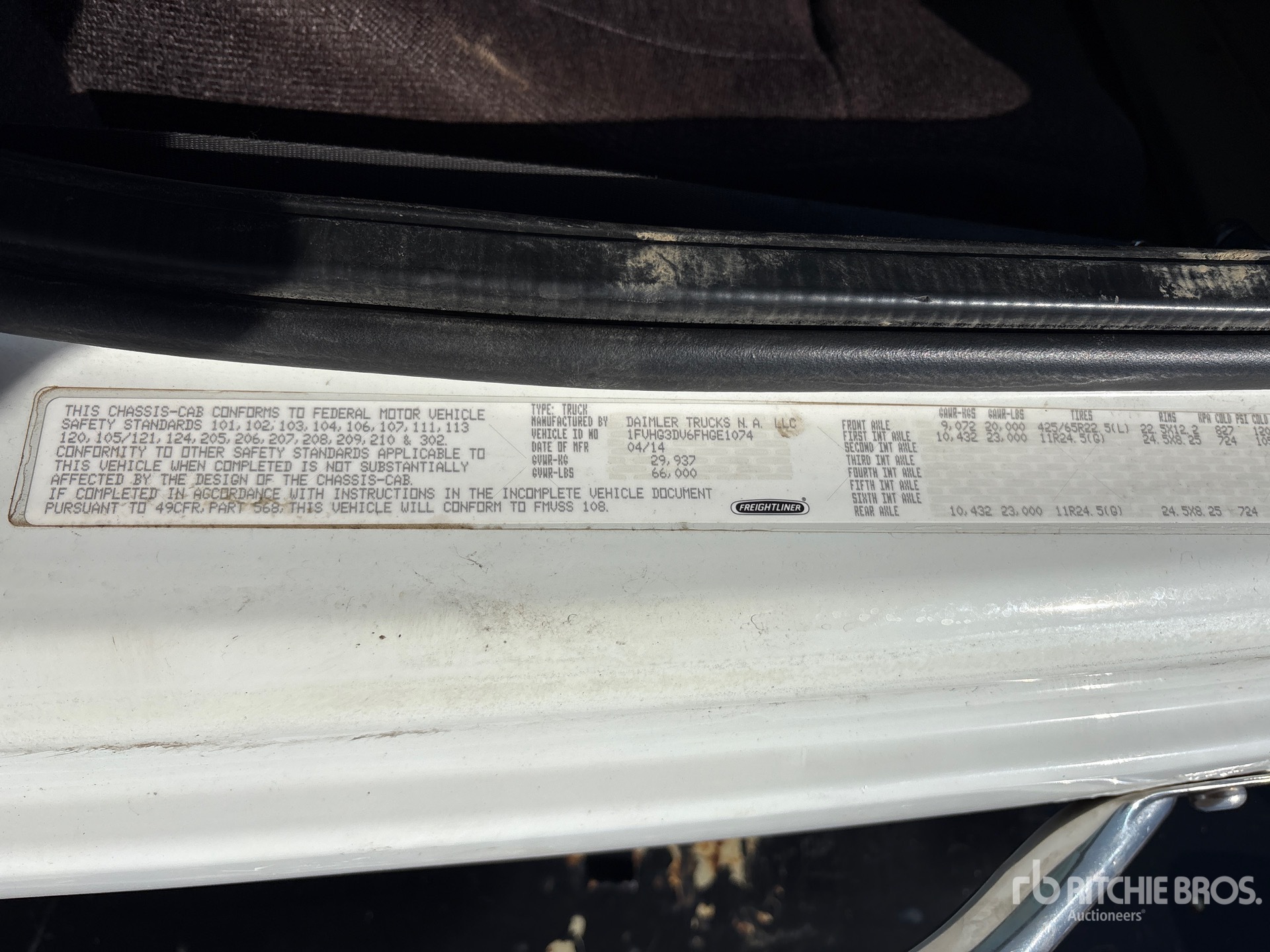 2015 Freightliner 114SD