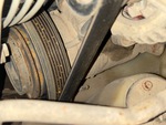 Engine with A/C Compressor