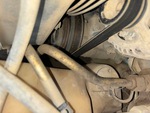 Engine with A/C Compressor