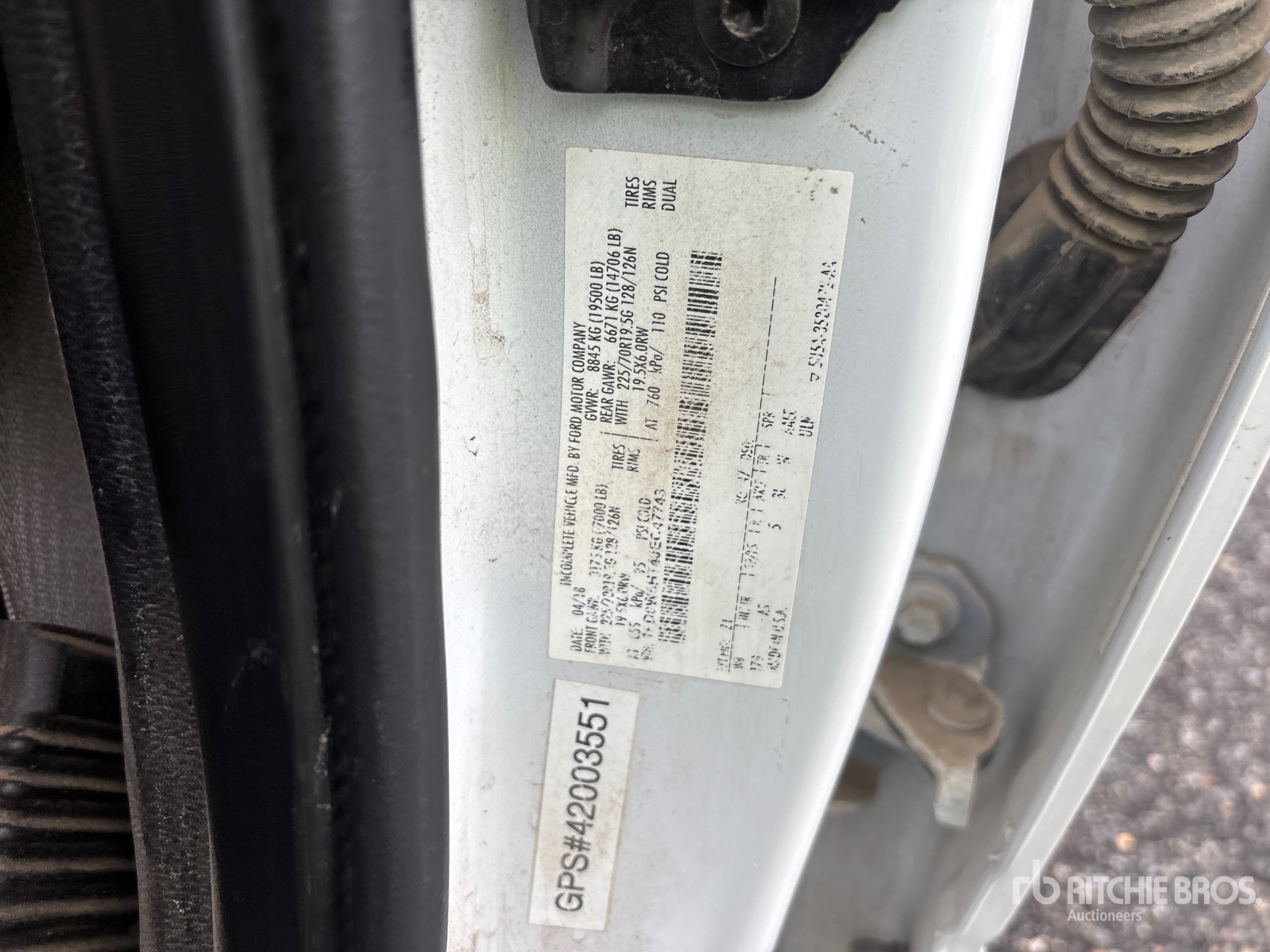 2018 Ford F-550