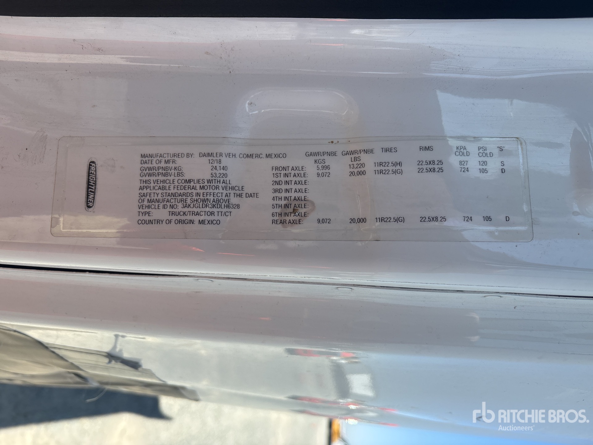 2019 Freightliner CASCADIA 125