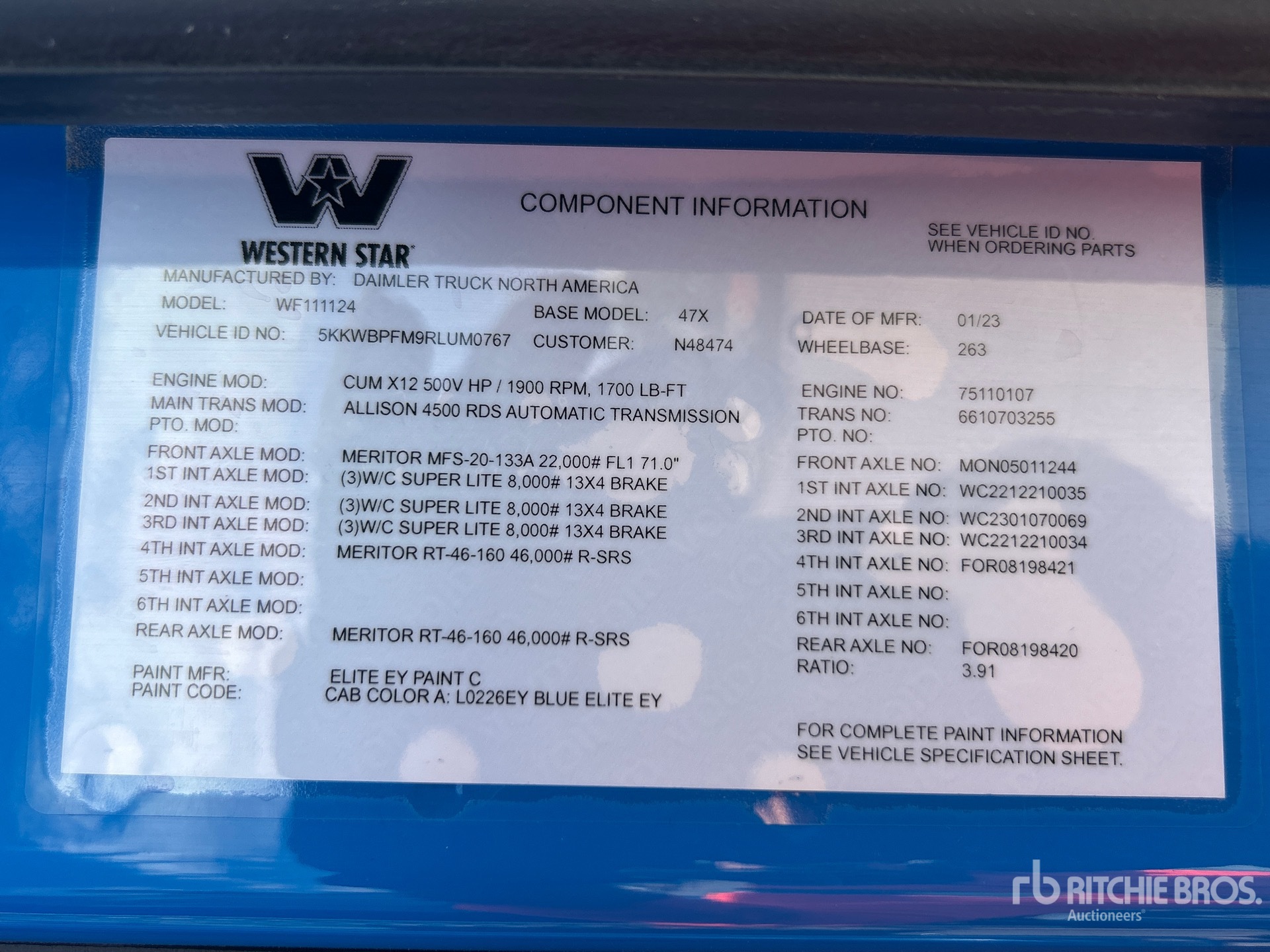 2024 Western Star 47X