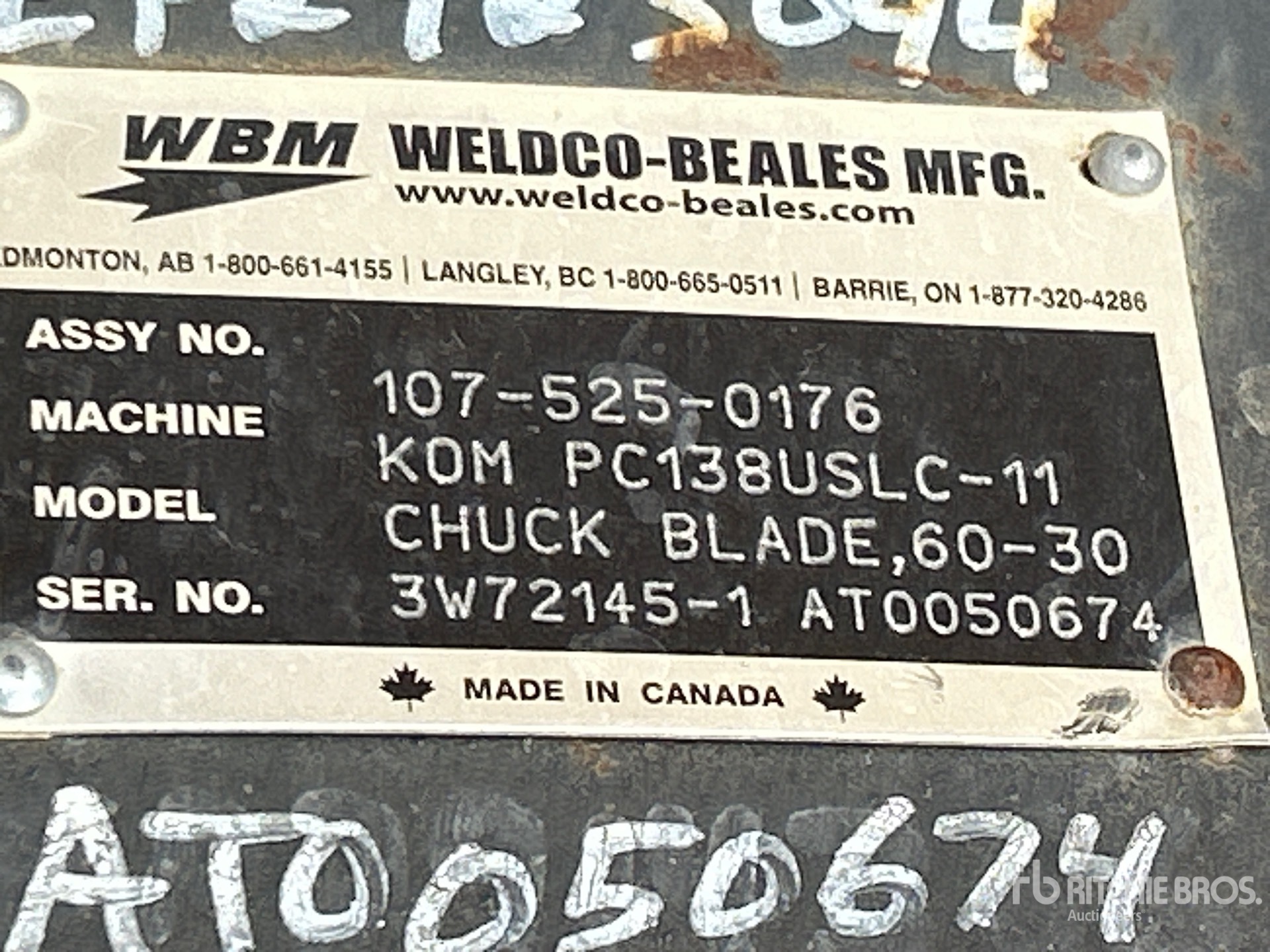 Wabash 60 in Q/C Tilt