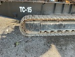 Undercarriage with Left Track Tensioner