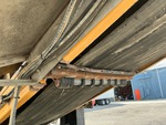 Chassis with Discharge Conveyor Rollers