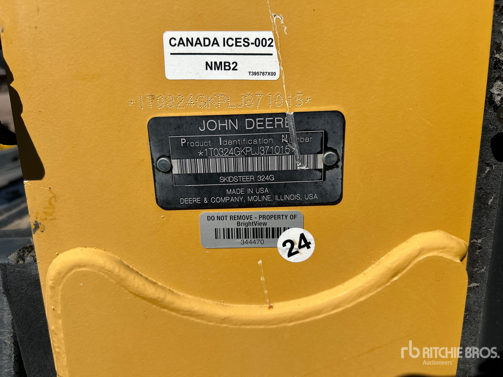 2020 John Deere 324G