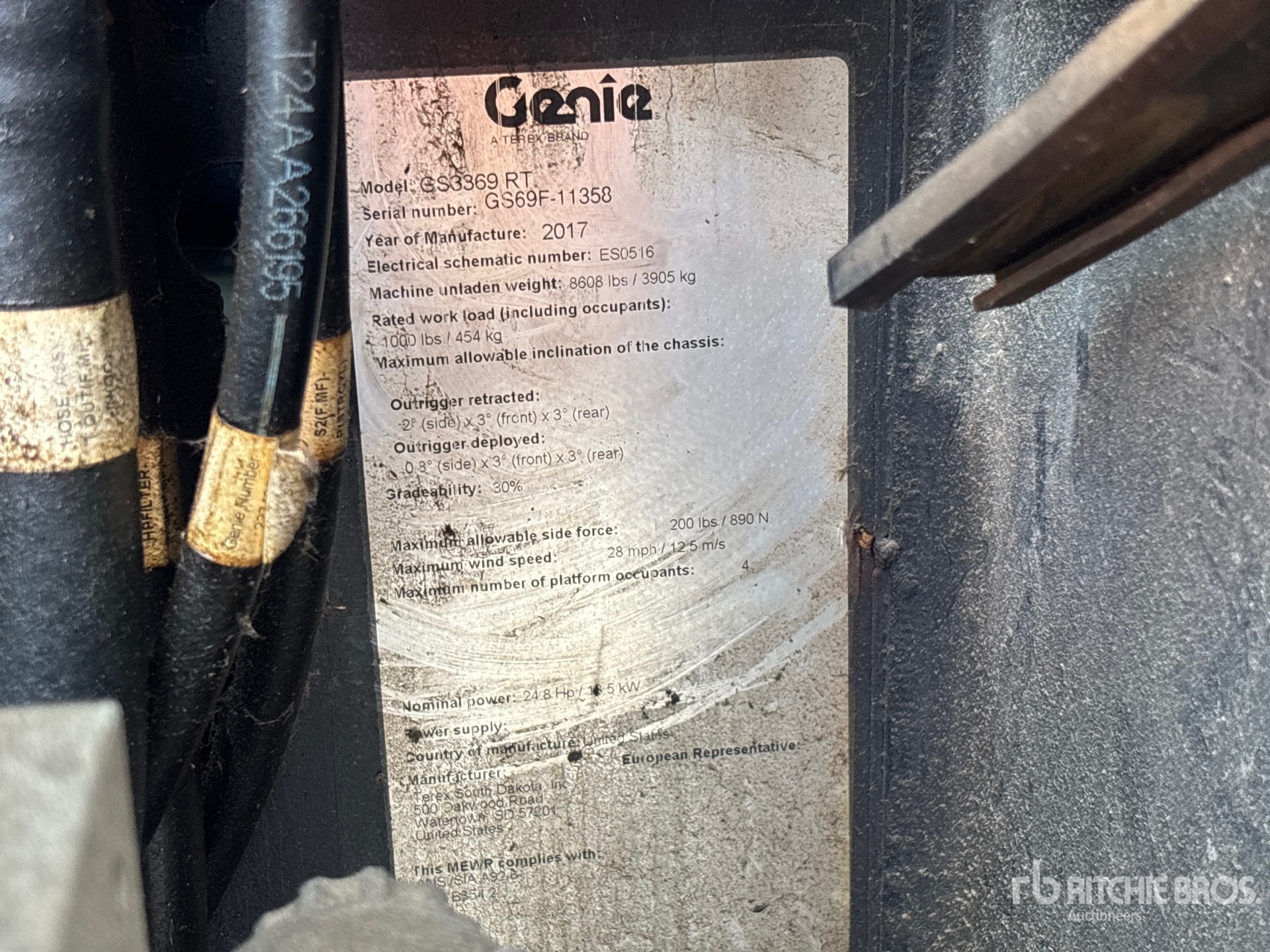 2017 Genie GS3369RT