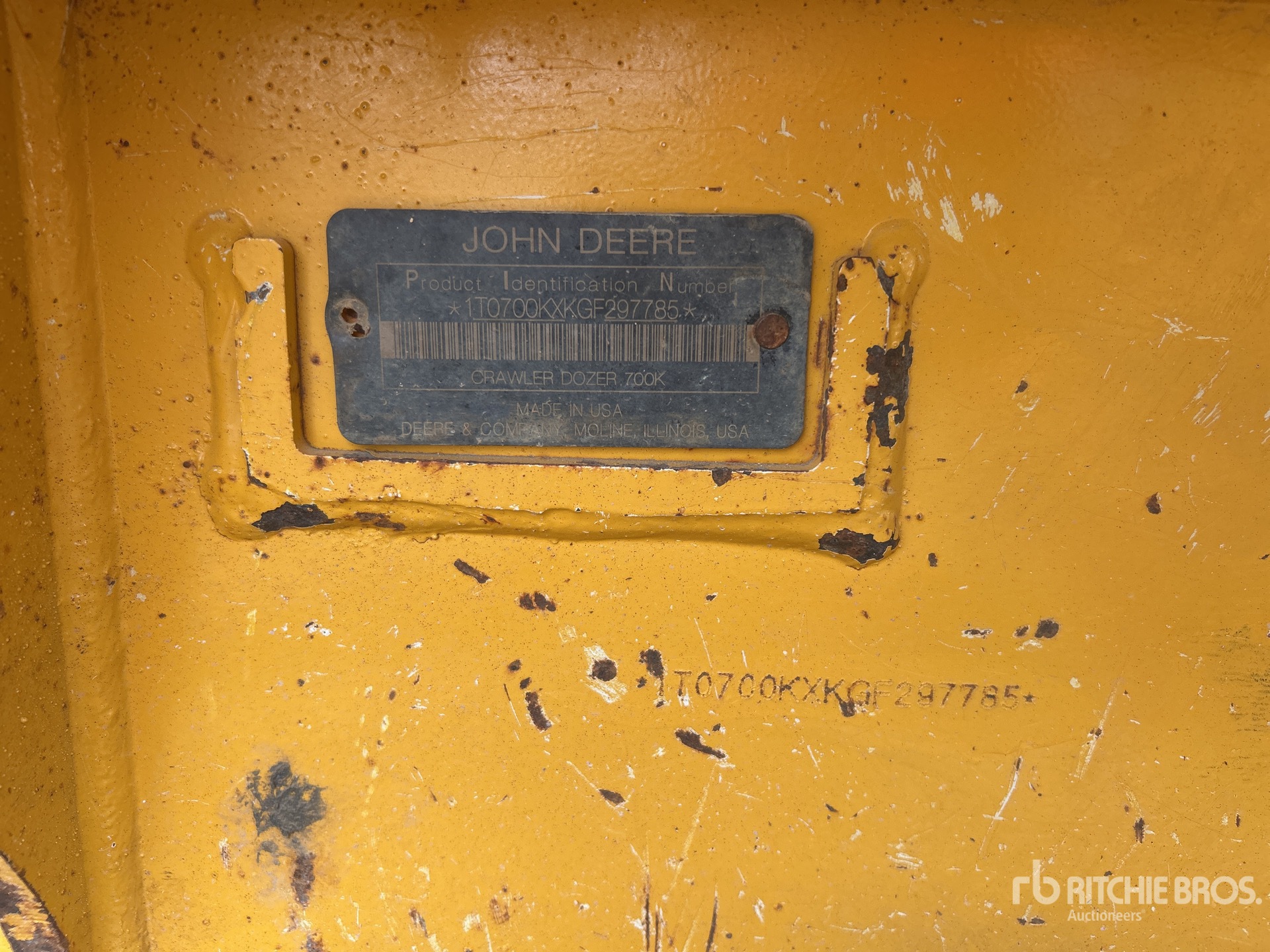 2016 John Deere 700K