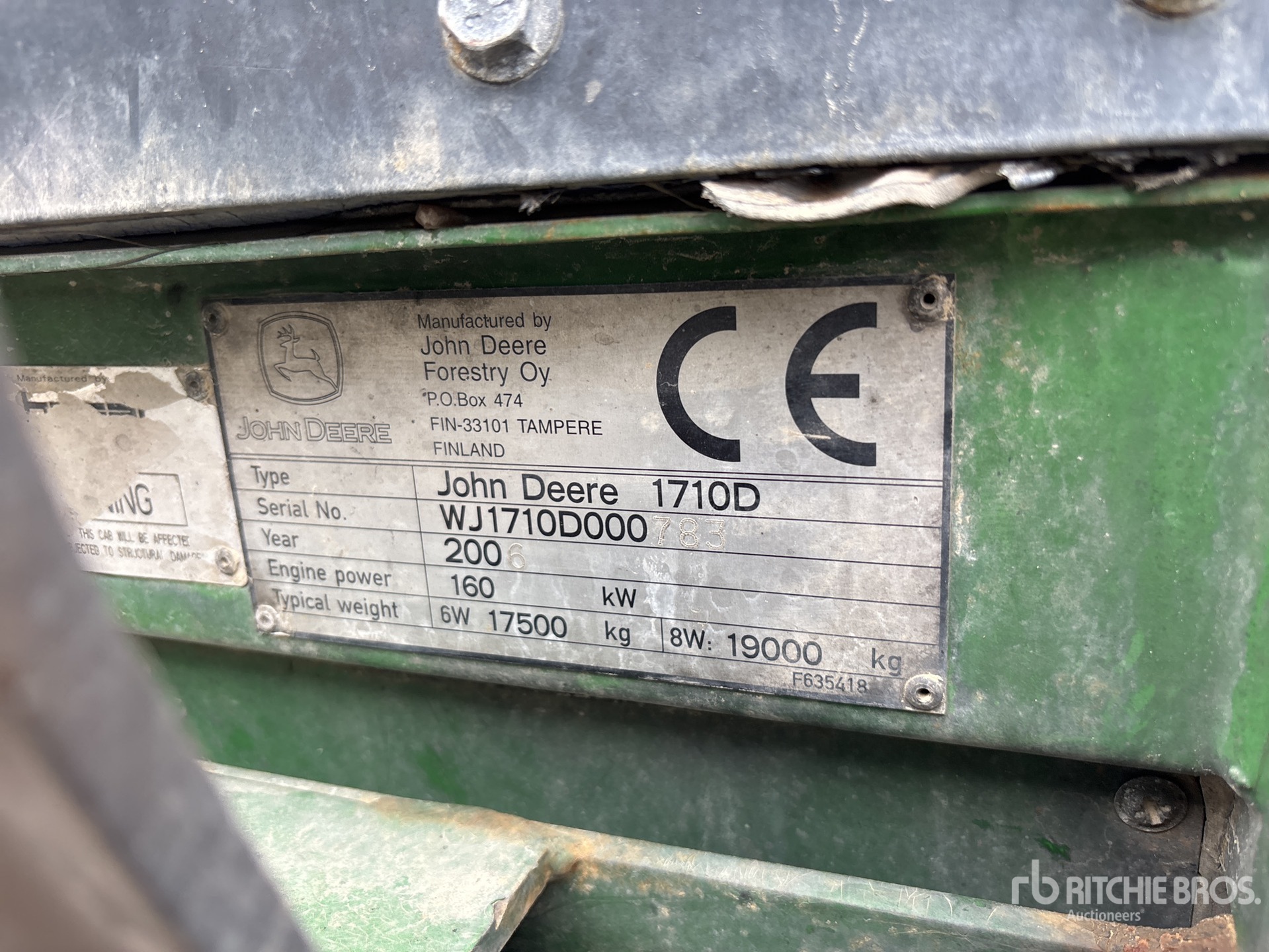 2012 John Deere 1710D