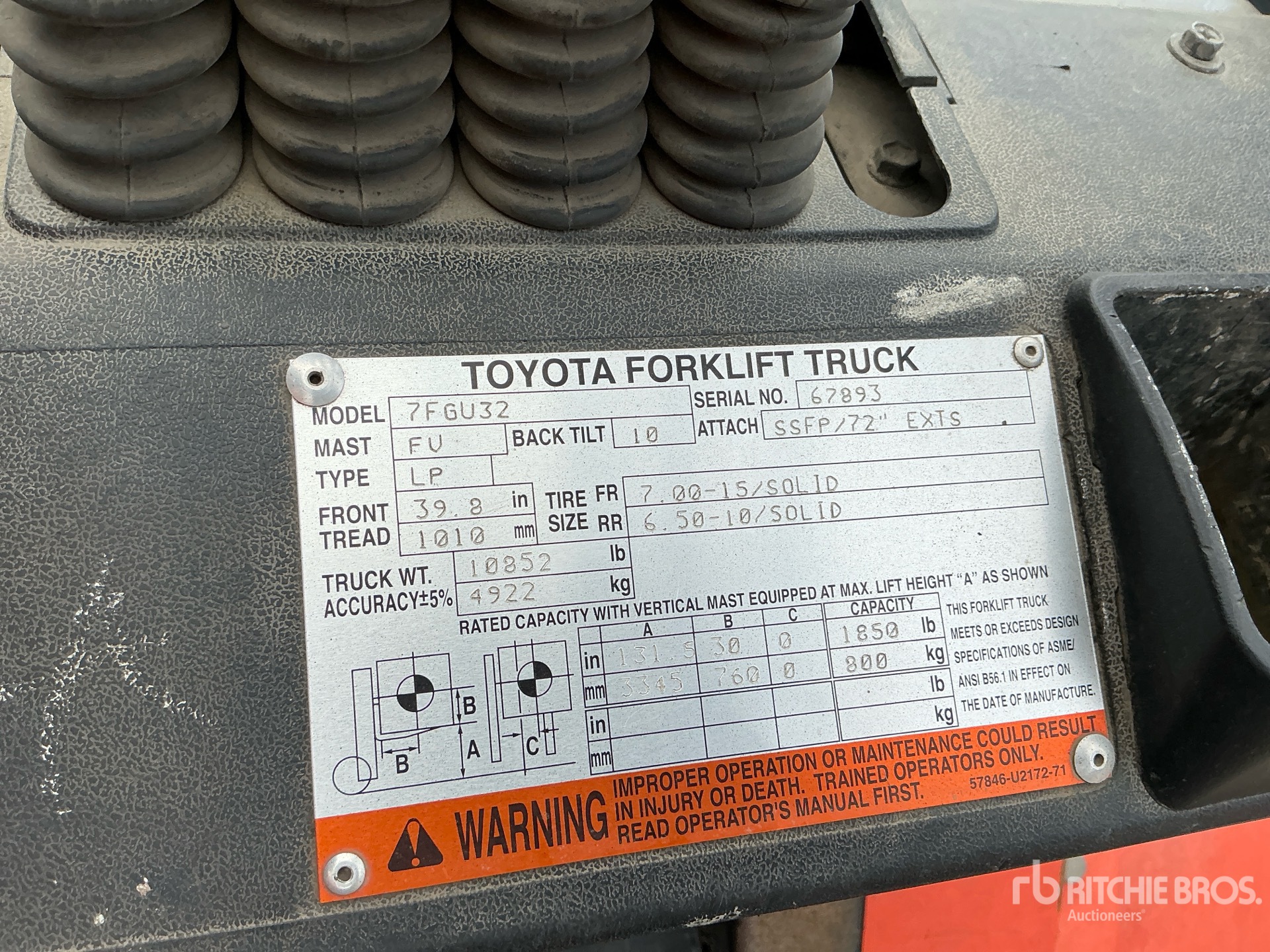 2005 Toyota 7FGU32