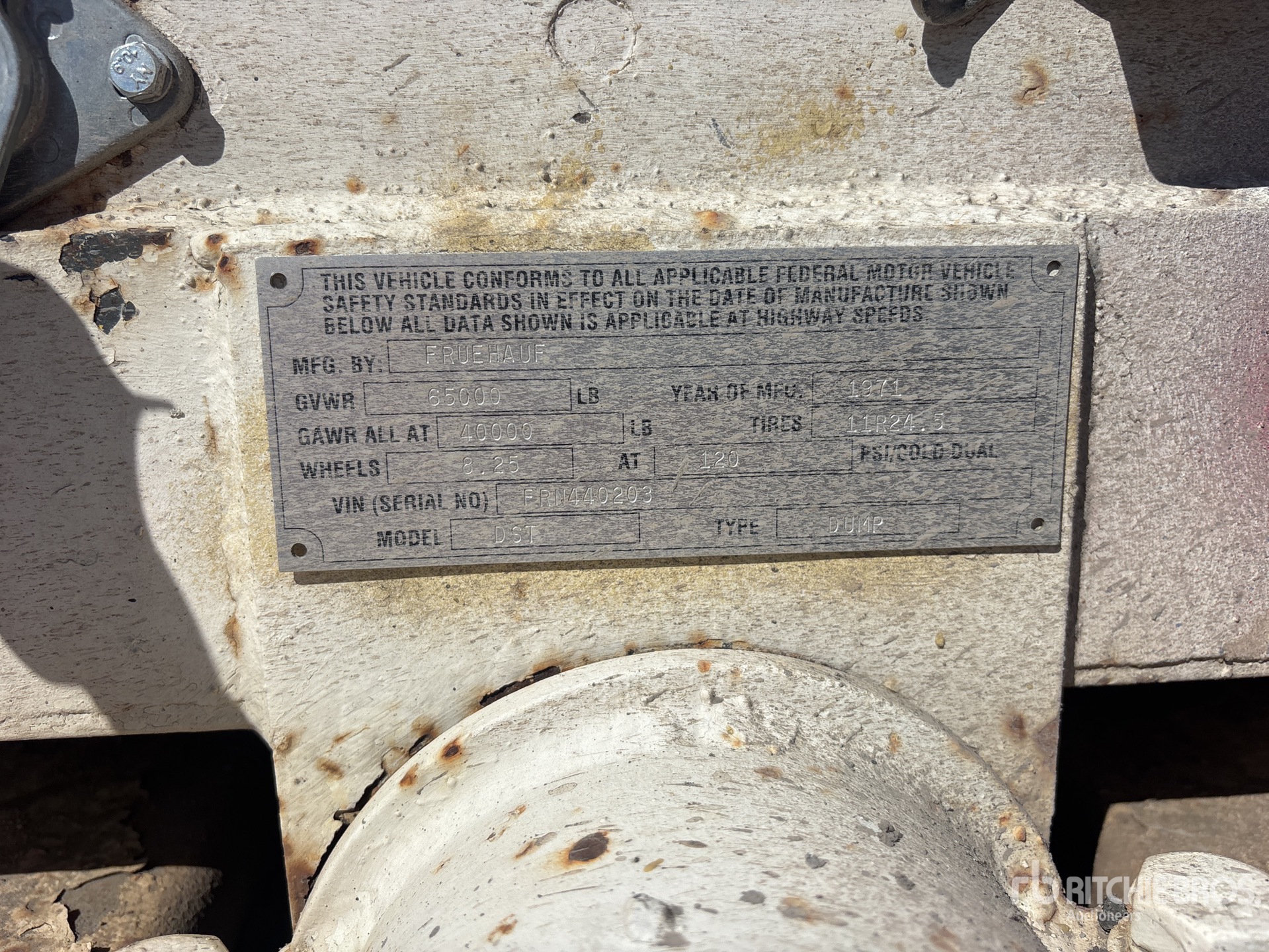 1971 Fruehauf DST