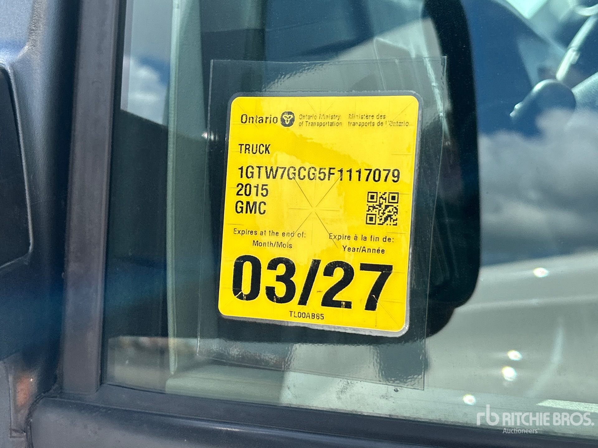 2015 GMC SAVANA 2500