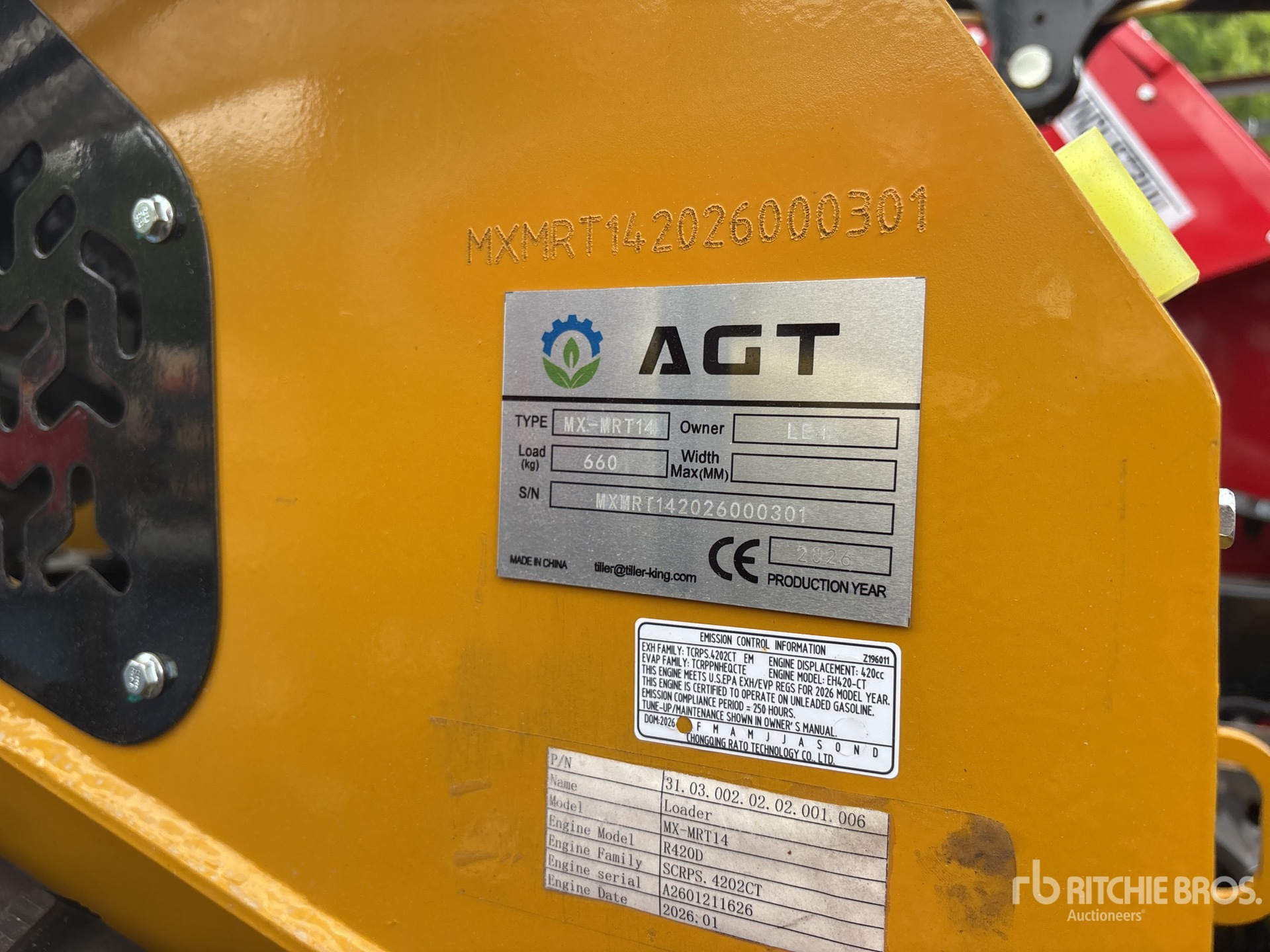2026 AGT MX-MRT14