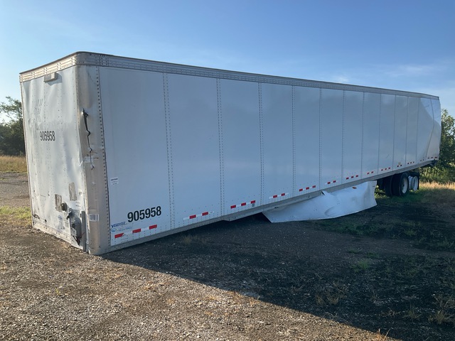 2023 Vanguard VXP 53 ft x 102 in T/A Van Trailer (Inoperable)