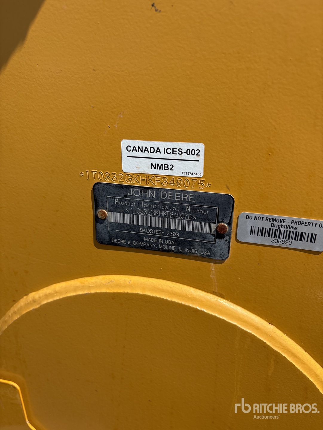 Photo of 2019 John Deere 332G
